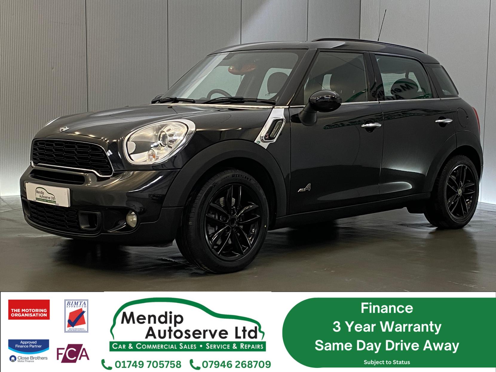 MINI Countryman 1.6 Cooper S SUV 5dr Petrol Auto ALL4 Euro 5 (184 ps)