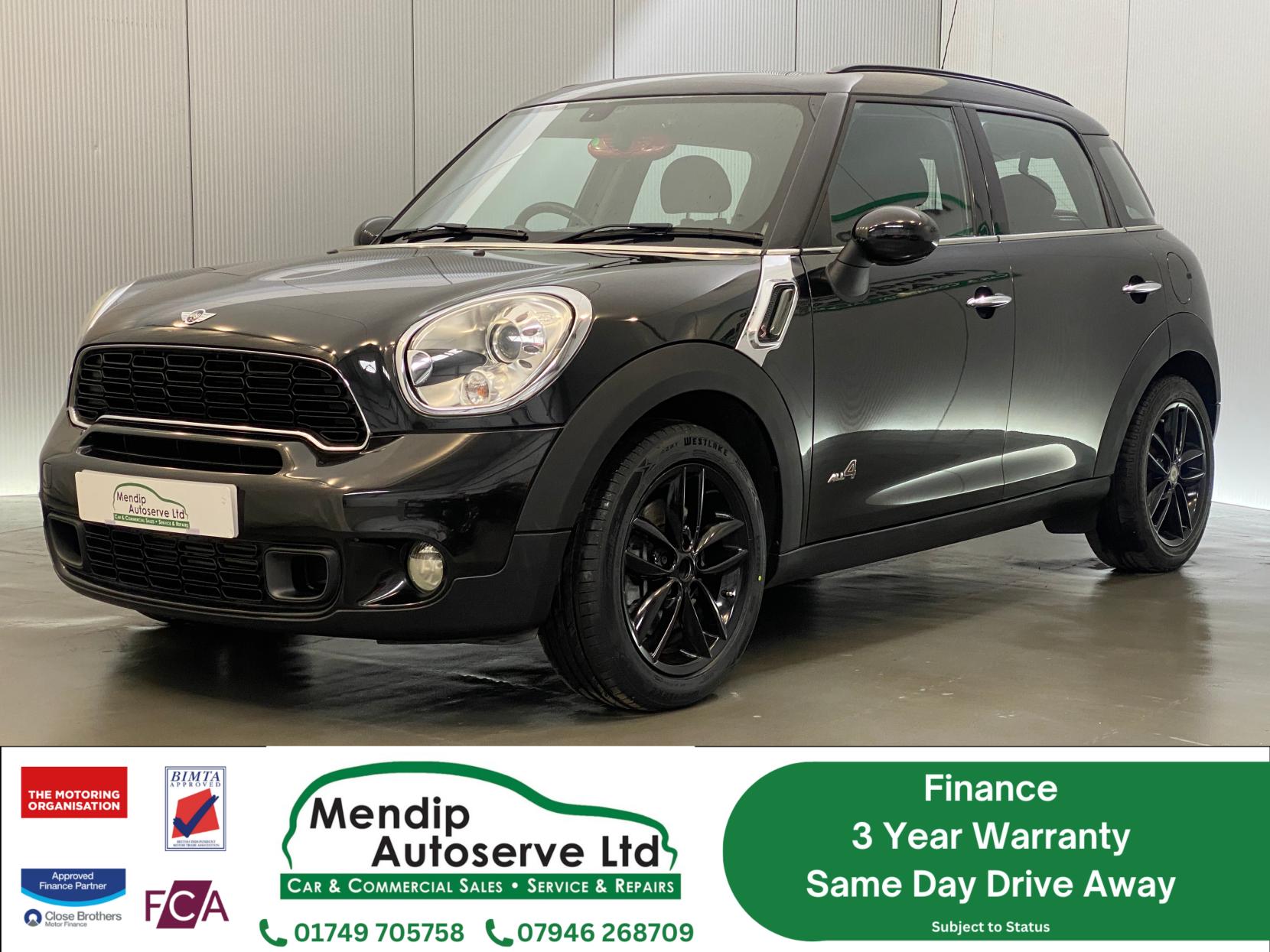 MINI Countryman 1.6 Cooper S SUV 5dr Petrol Auto ALL4 Euro 5 (184 ps)