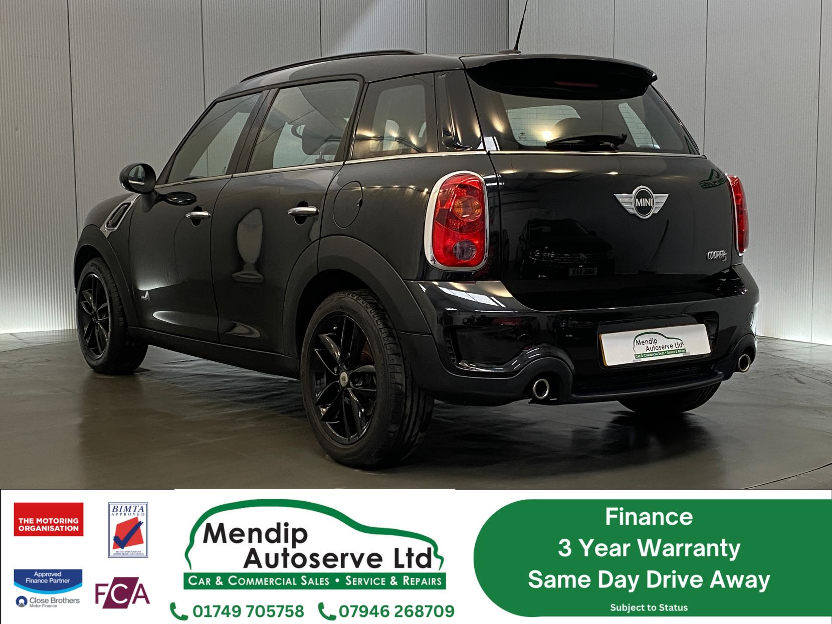 MINI Countryman 1.6 Cooper S SUV 5dr Petrol Auto ALL4 Euro 5 (184 ps)
