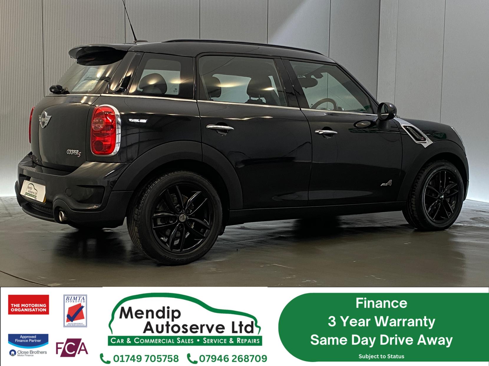 MINI Countryman 1.6 Cooper S SUV 5dr Petrol Auto ALL4 Euro 5 (184 ps)