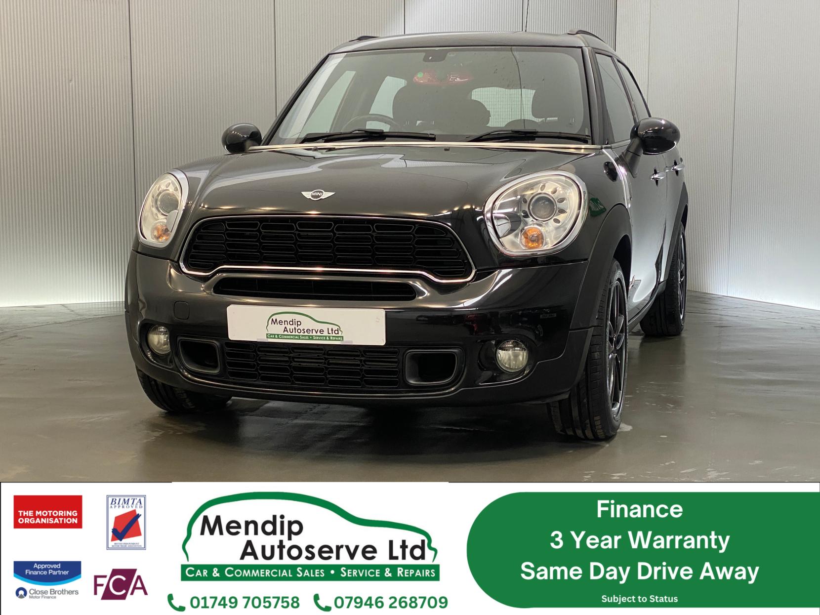 MINI Countryman 1.6 Cooper S SUV 5dr Petrol Auto ALL4 Euro 5 (184 ps)