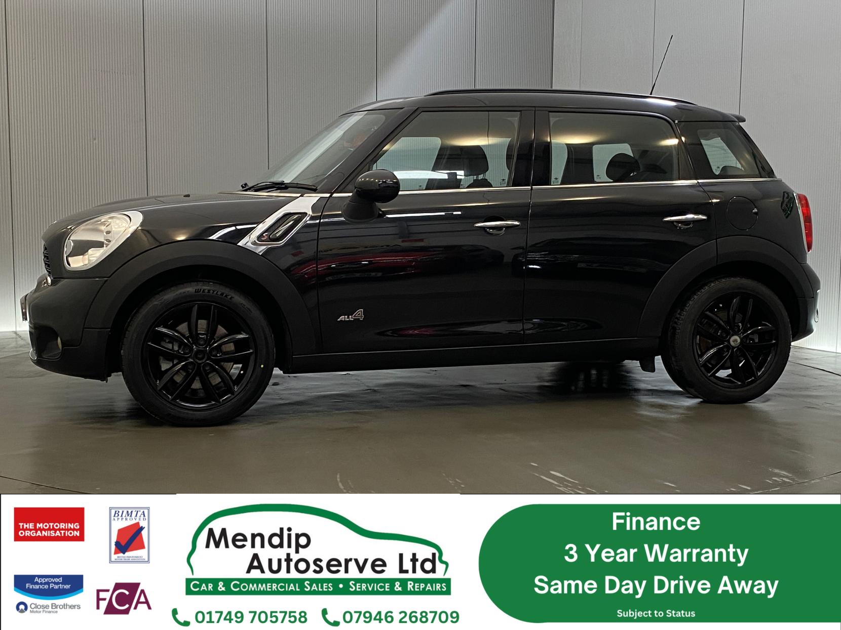 MINI Countryman 1.6 Cooper S SUV 5dr Petrol Auto ALL4 Euro 5 (184 ps)