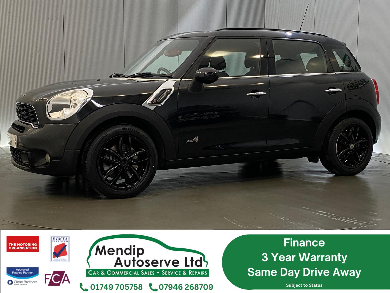 MINI Countryman 1.6 Cooper S SUV 5dr Petrol Auto ALL4 Euro 5 (184 ps)
