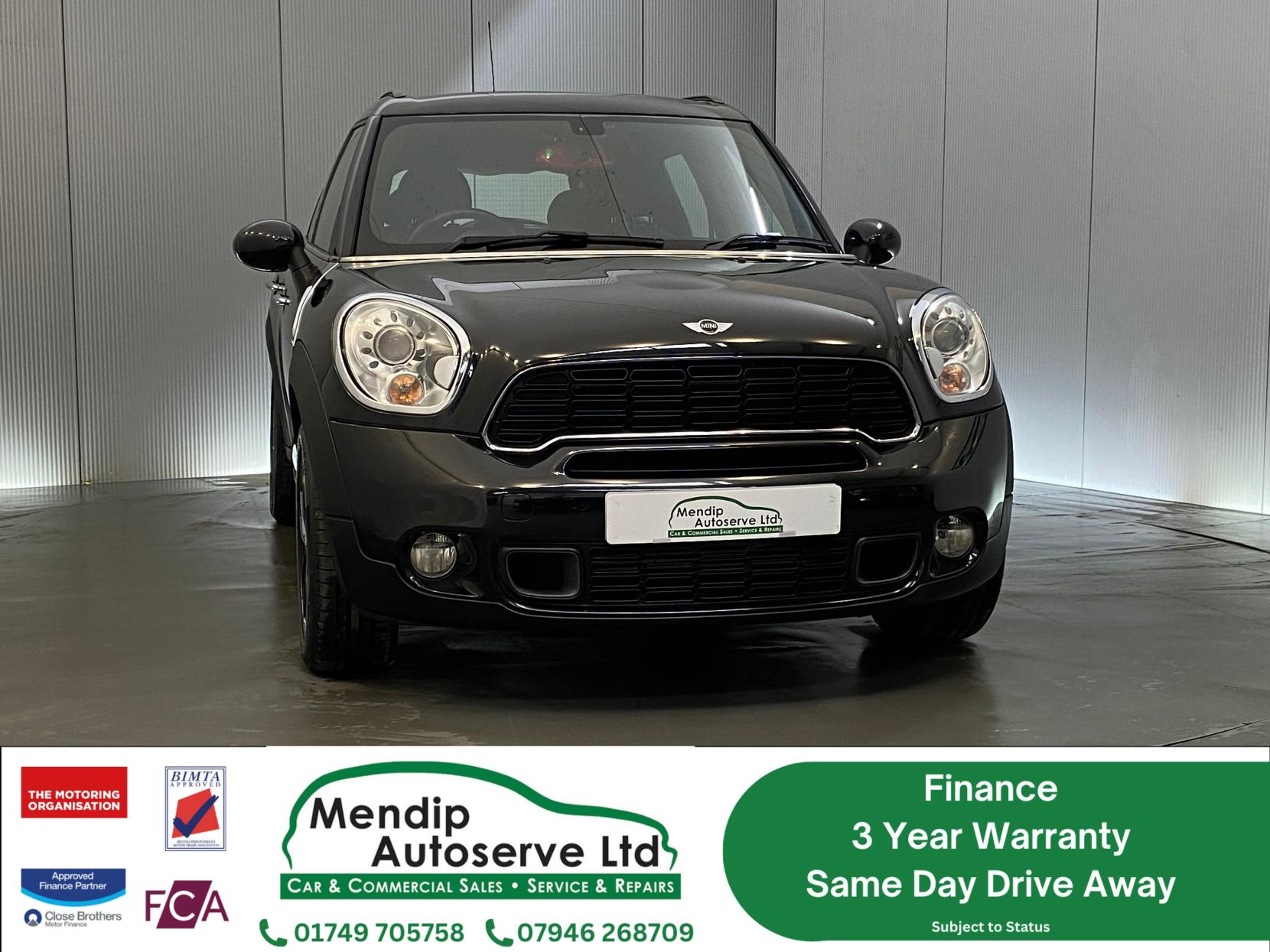 MINI Countryman 1.6 Cooper S SUV 5dr Petrol Auto ALL4 Euro 5 (184 ps)