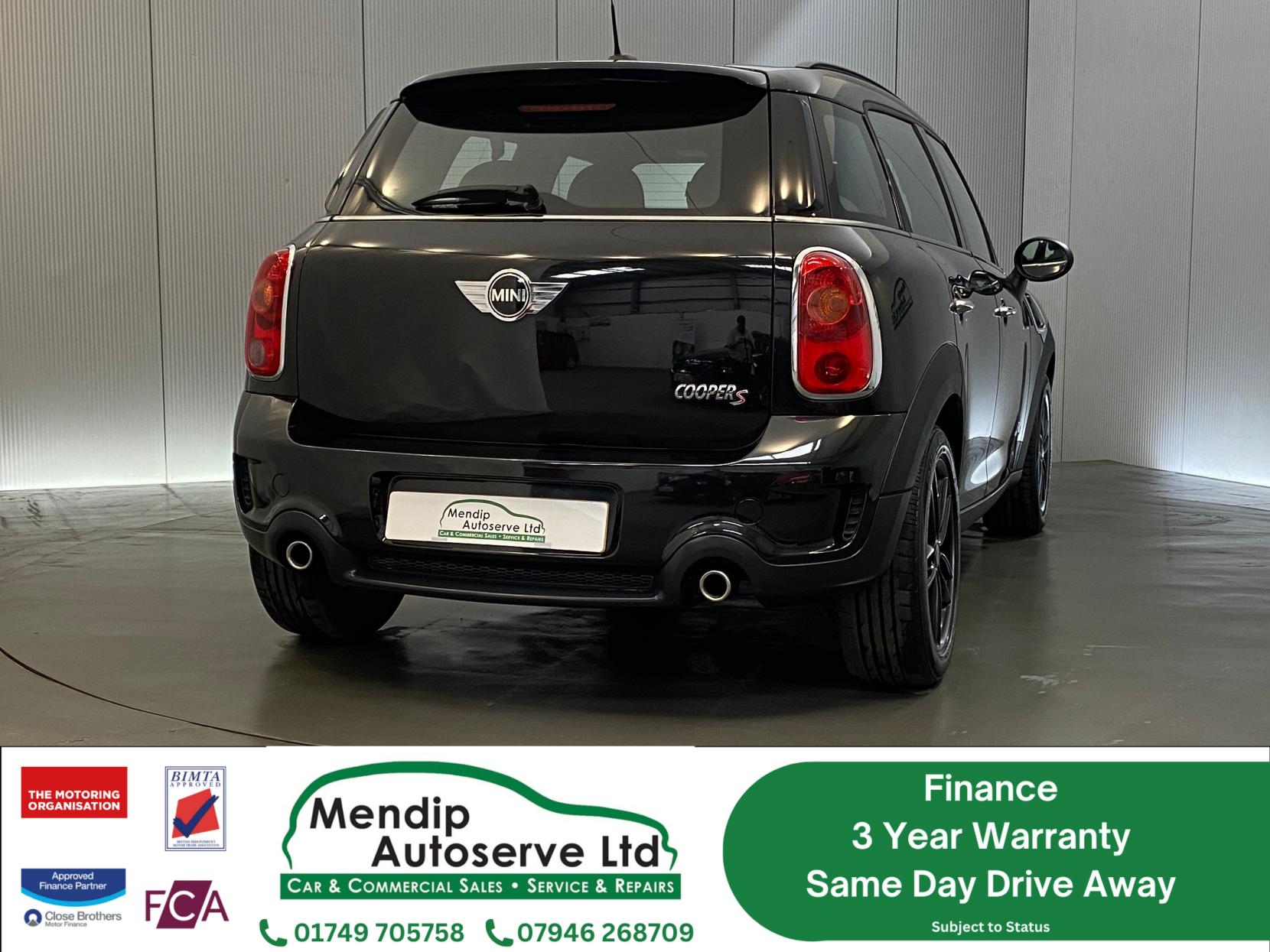 MINI Countryman 1.6 Cooper S SUV 5dr Petrol Auto ALL4 Euro 5 (184 ps)