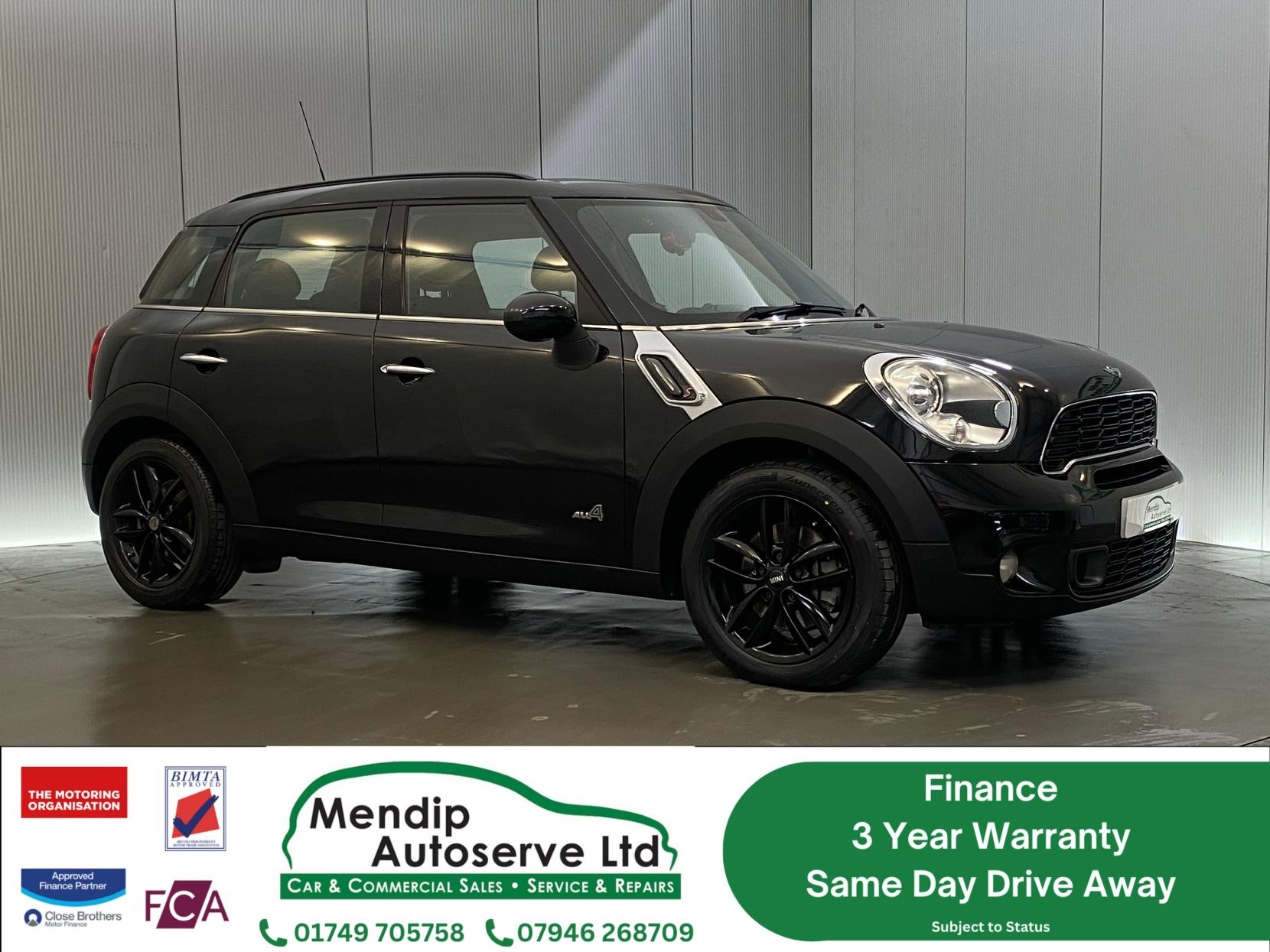 MINI Countryman 1.6 Cooper S SUV 5dr Petrol Auto ALL4 Euro 5 (184 ps)