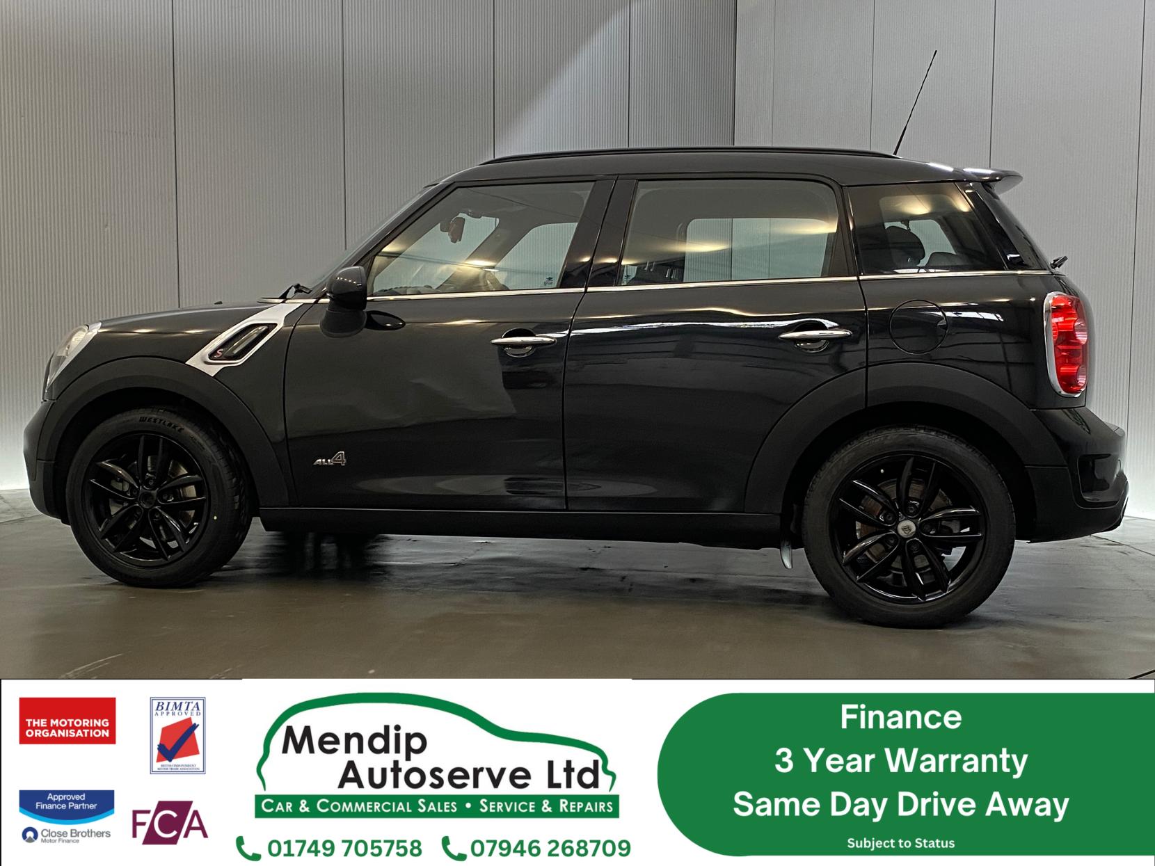MINI Countryman 1.6 Cooper S SUV 5dr Petrol Auto ALL4 Euro 5 (184 ps)