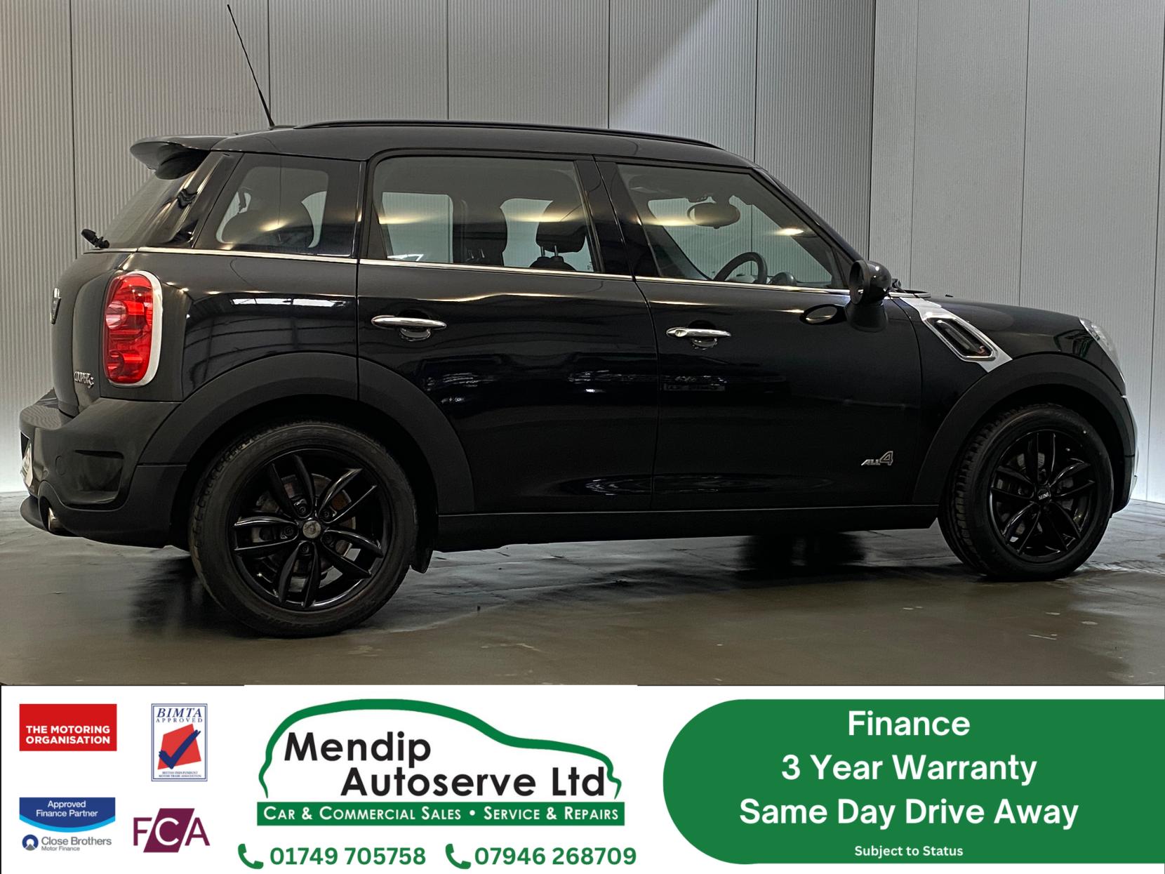 MINI Countryman 1.6 Cooper S SUV 5dr Petrol Auto ALL4 Euro 5 (184 ps)