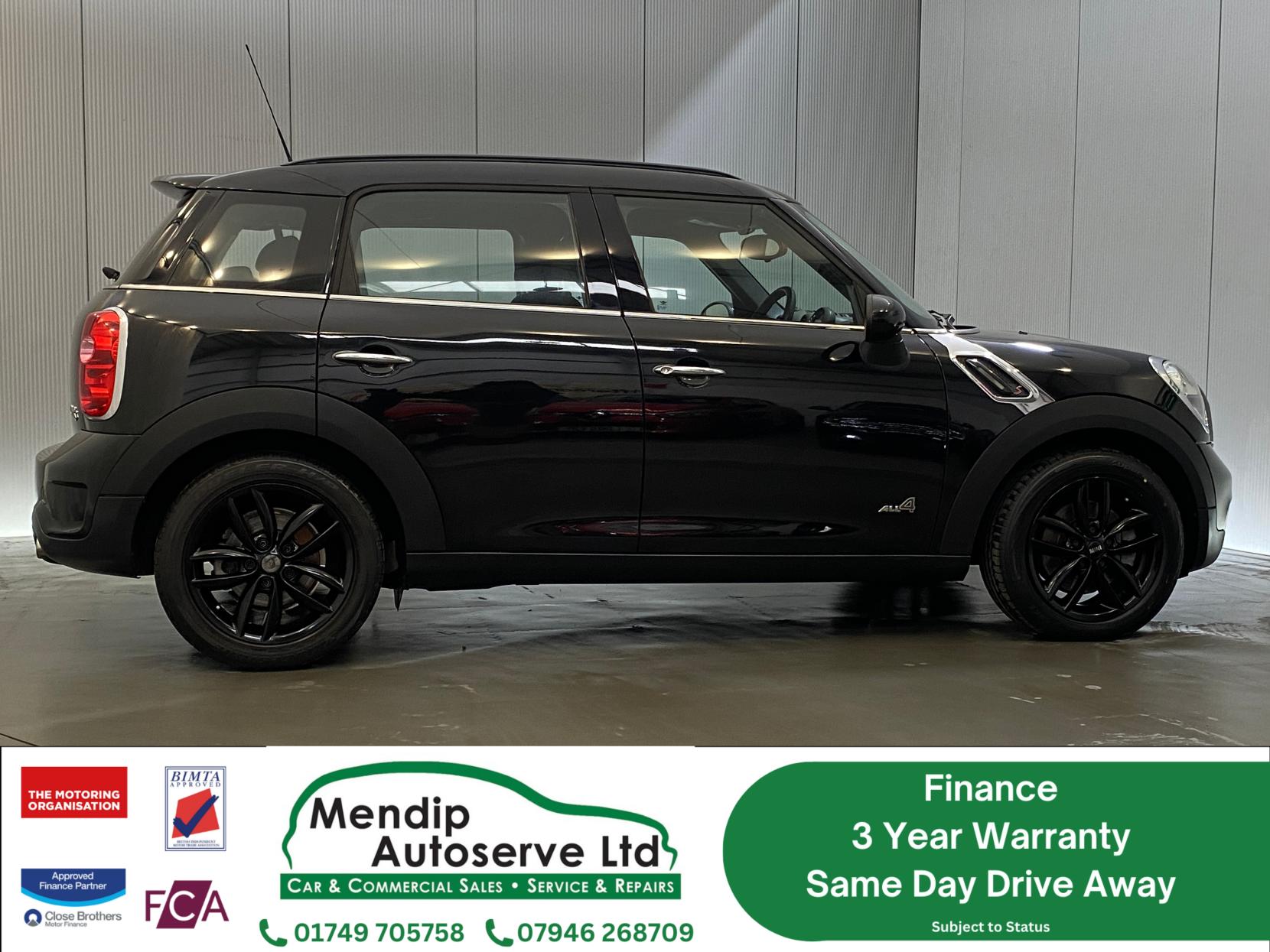 MINI Countryman 1.6 Cooper S SUV 5dr Petrol Auto ALL4 Euro 5 (184 ps)