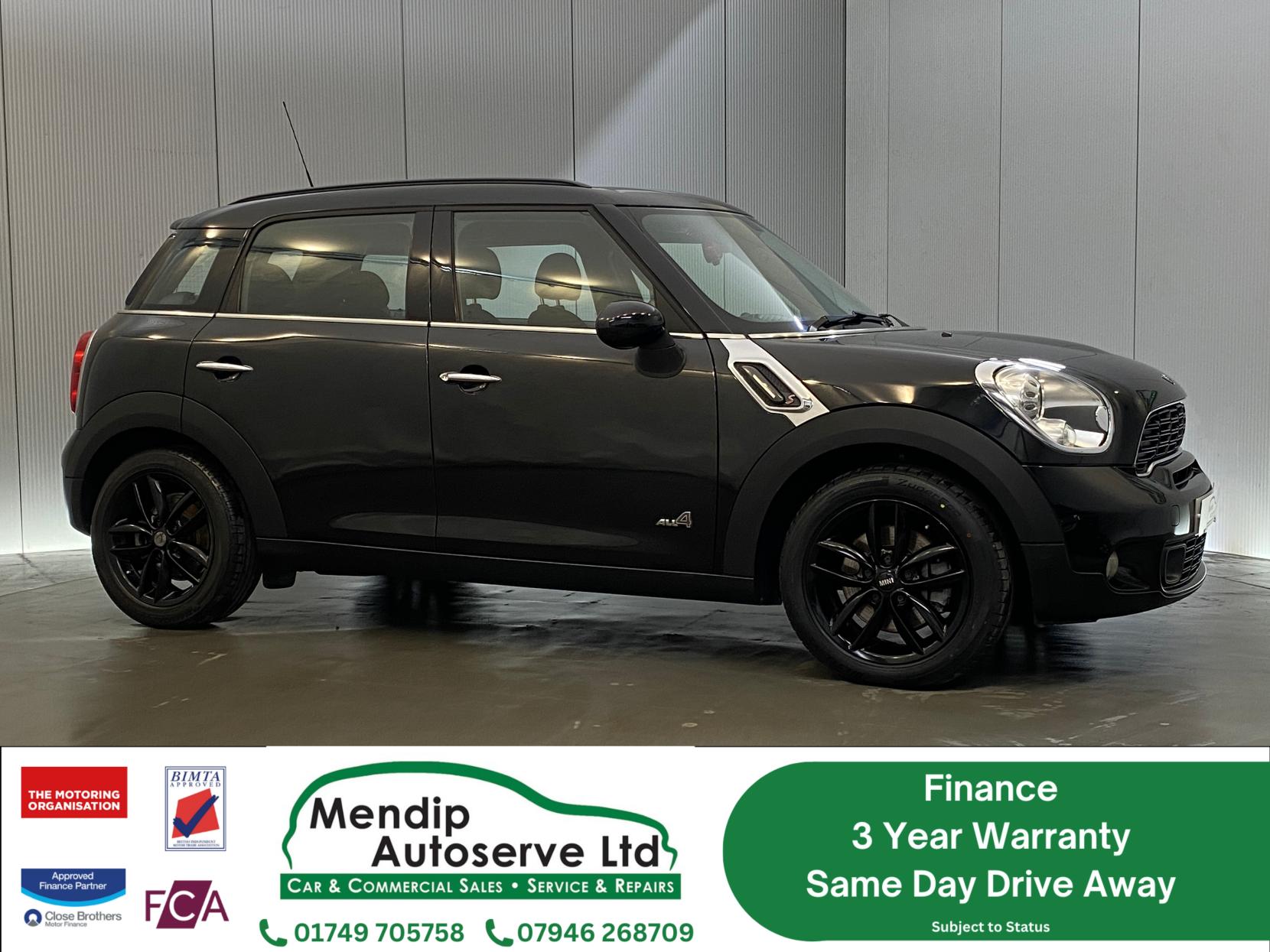 MINI Countryman 1.6 Cooper S SUV 5dr Petrol Auto ALL4 Euro 5 (184 ps)