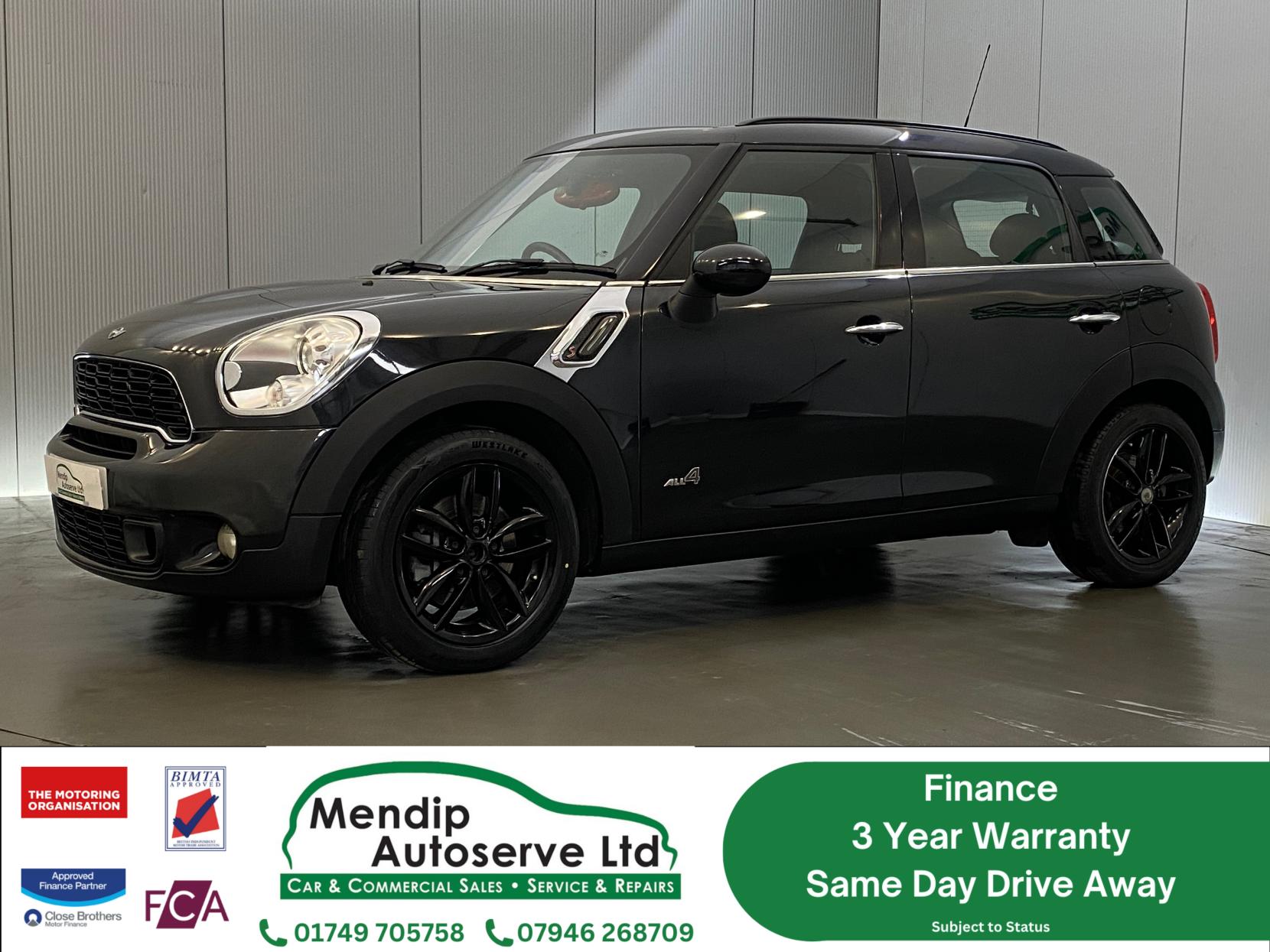MINI Countryman 1.6 Cooper S SUV 5dr Petrol Auto ALL4 Euro 5 (184 ps)