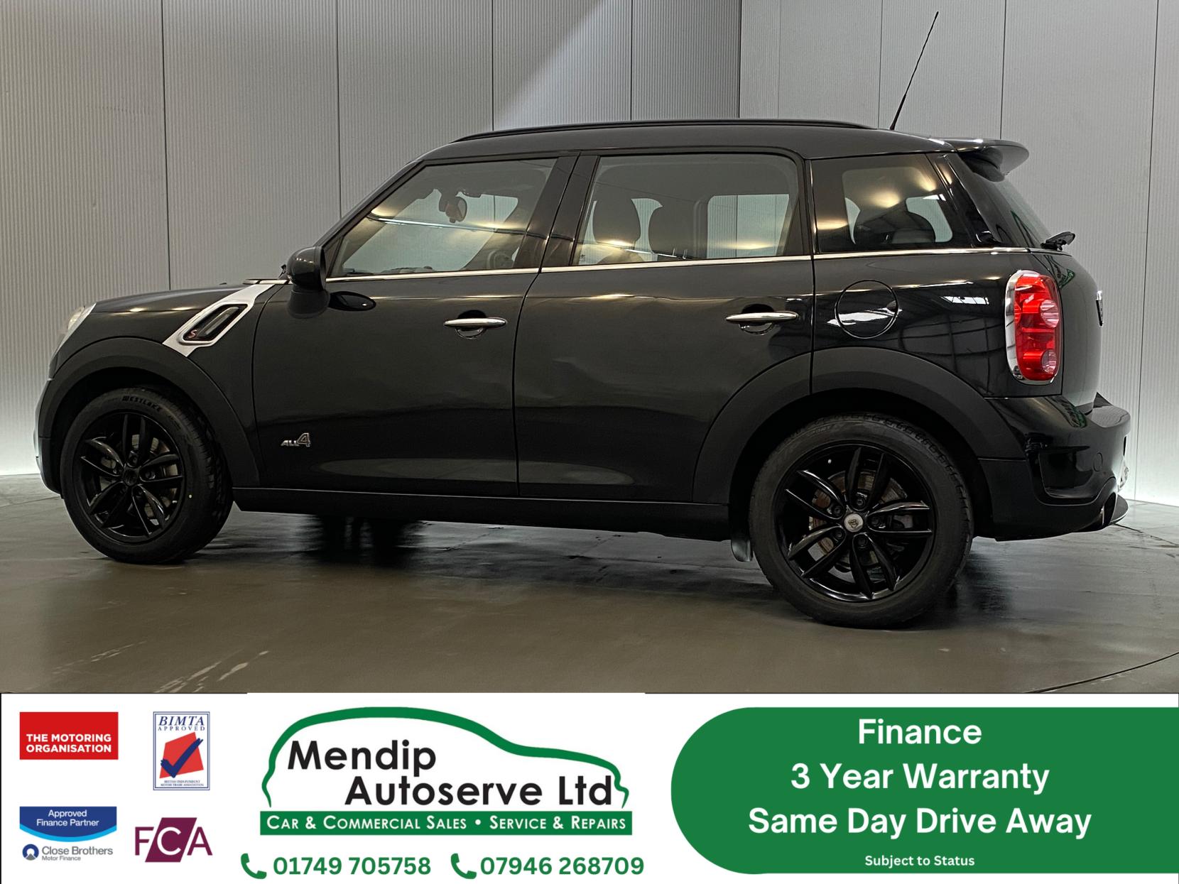 MINI Countryman 1.6 Cooper S SUV 5dr Petrol Auto ALL4 Euro 5 (184 ps)