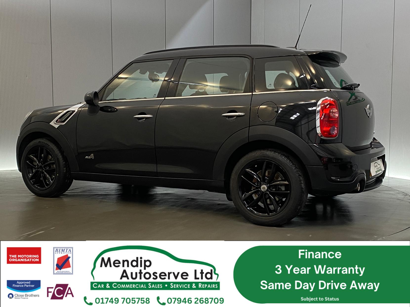 MINI Countryman 1.6 Cooper S SUV 5dr Petrol Auto ALL4 Euro 5 (184 ps)