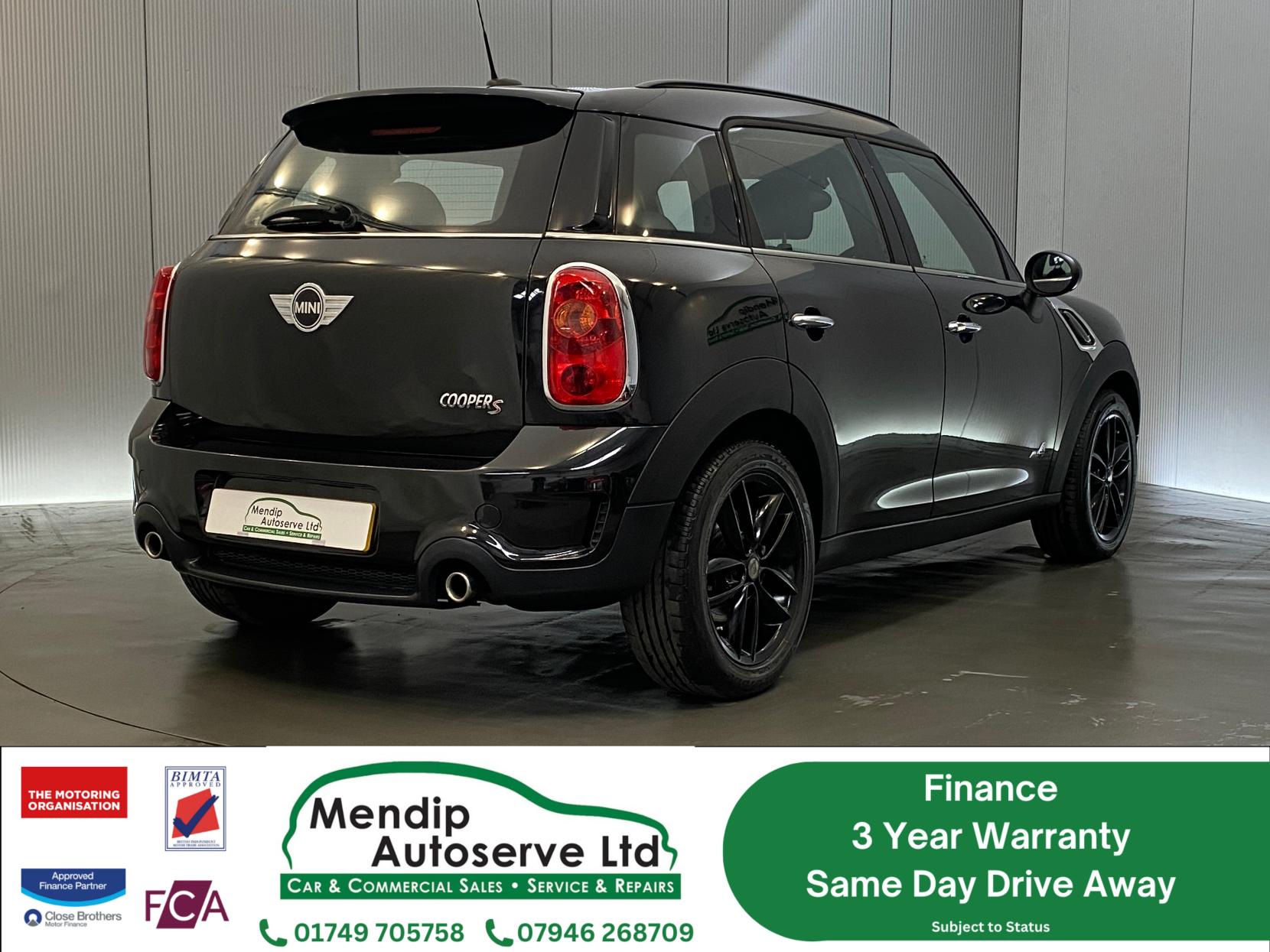 MINI Countryman 1.6 Cooper S SUV 5dr Petrol Auto ALL4 Euro 5 (184 ps)