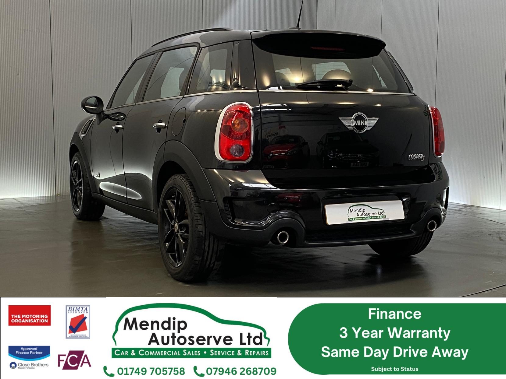 MINI Countryman 1.6 Cooper S SUV 5dr Petrol Auto ALL4 Euro 5 (184 ps)