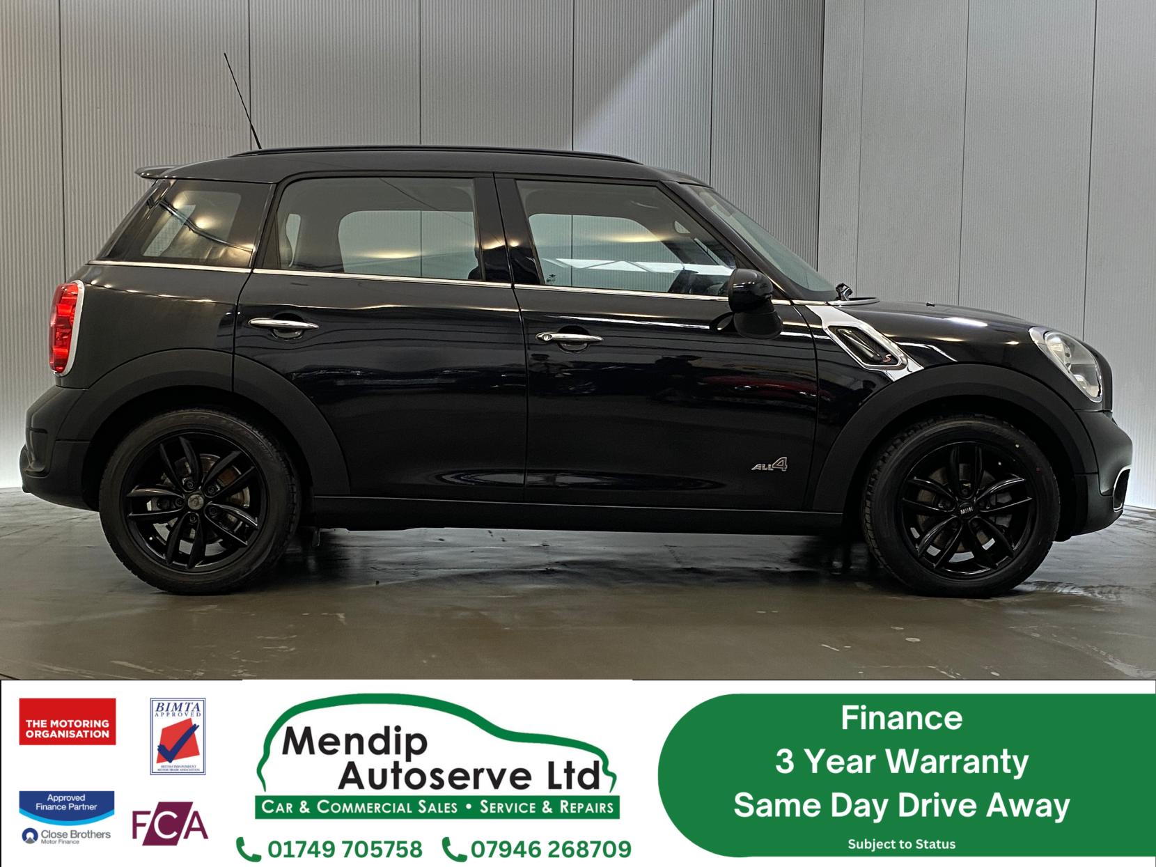 MINI Countryman 1.6 Cooper S SUV 5dr Petrol Auto ALL4 Euro 5 (184 ps)