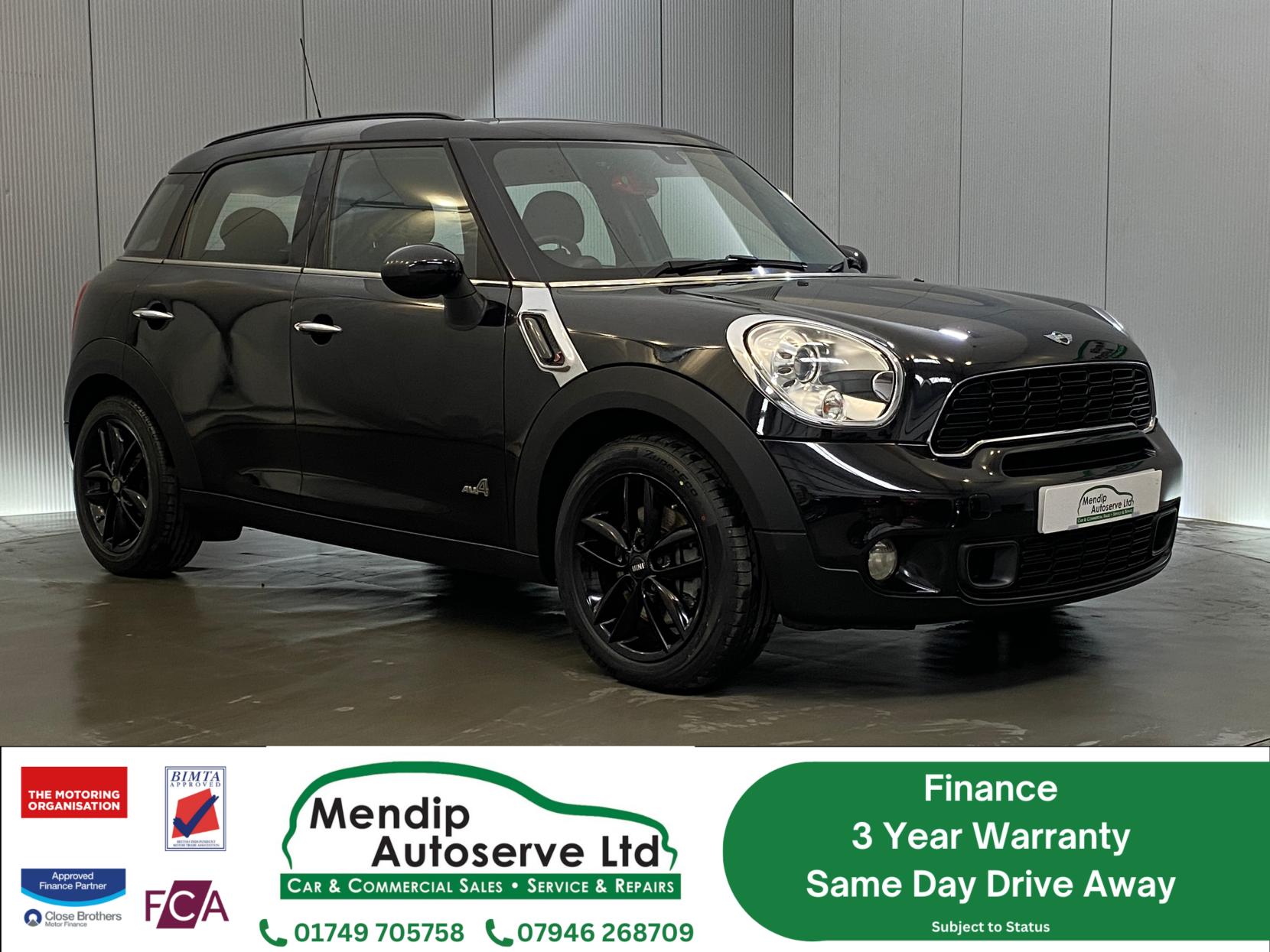 MINI Countryman 1.6 Cooper S SUV 5dr Petrol Auto ALL4 Euro 5 (184 ps)