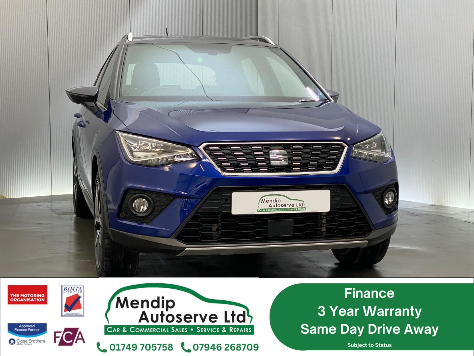 SEAT Arona 1.0 TSI GPF XCELLENCE Lux SUV 5dr Petrol DSG Euro 6 (s/s) (115 ps)