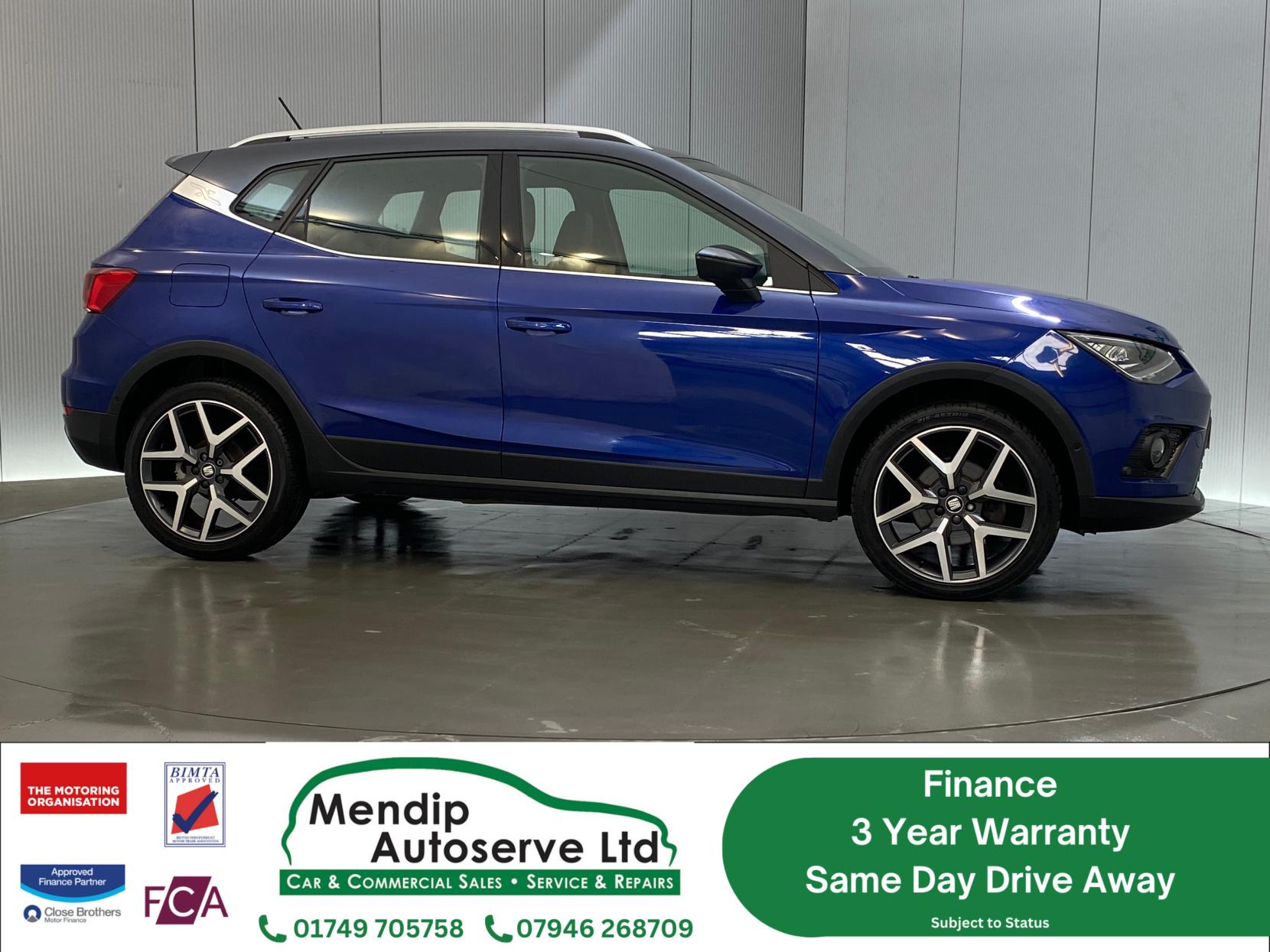 SEAT Arona 1.0 TSI GPF XCELLENCE Lux SUV 5dr Petrol DSG Euro 6 (s/s) (115 ps)