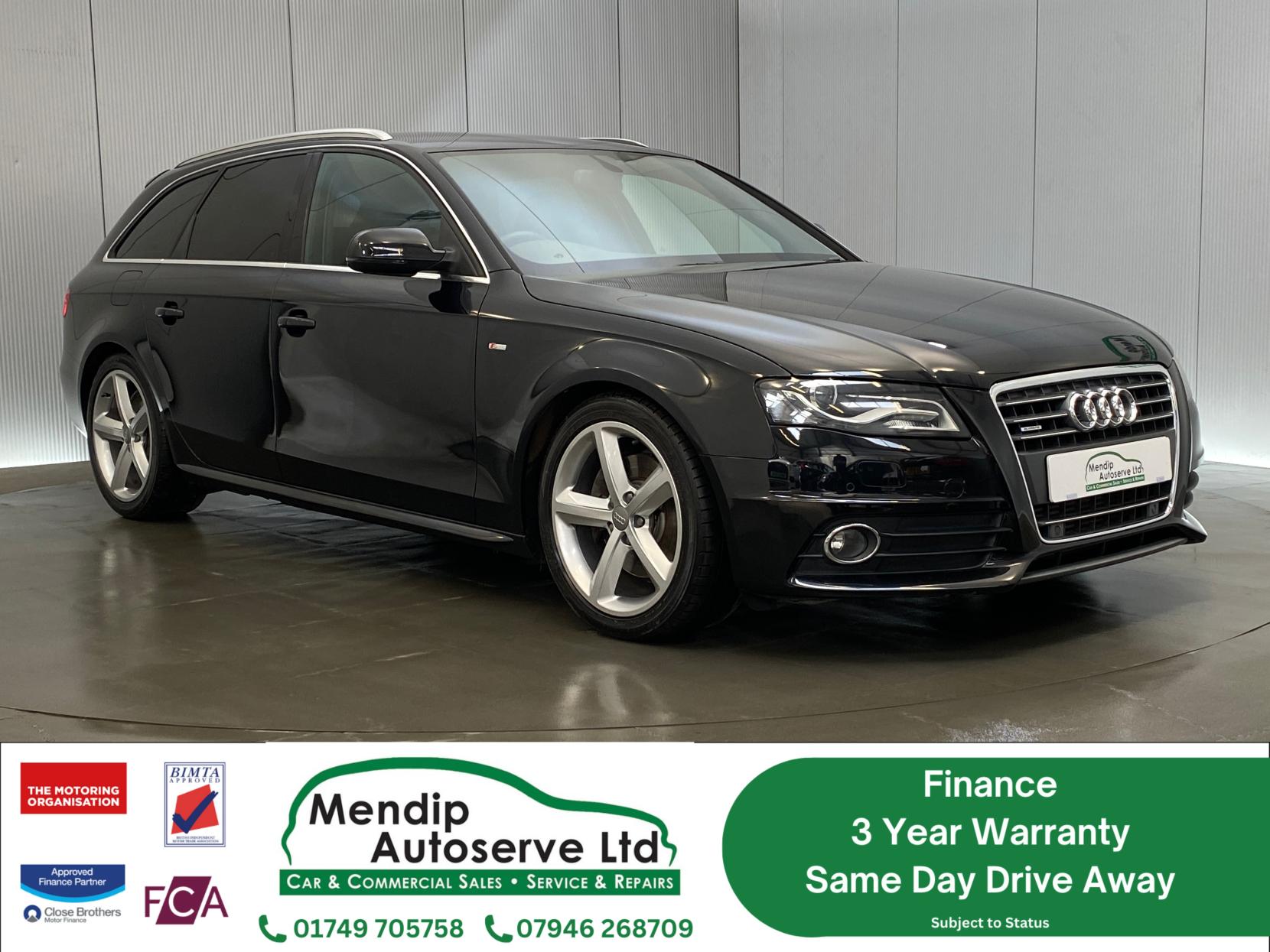 Audi A4 Avant 2.0 TFSI S line Estate 5dr Petrol S Tronic quattro Euro 5 (s/s) (211 ps)