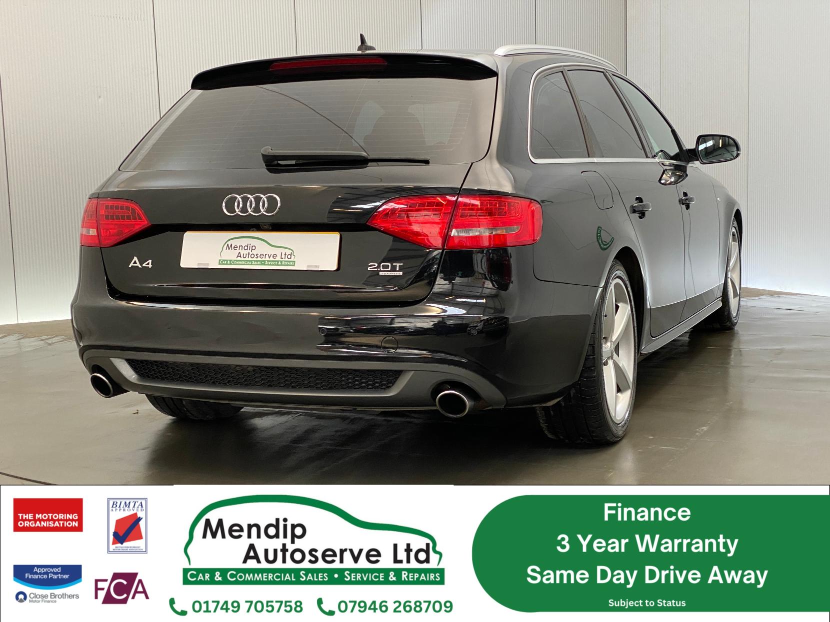 Audi A4 Avant 2.0 TFSI S line Estate 5dr Petrol S Tronic quattro Euro 5 (s/s) (211 ps)