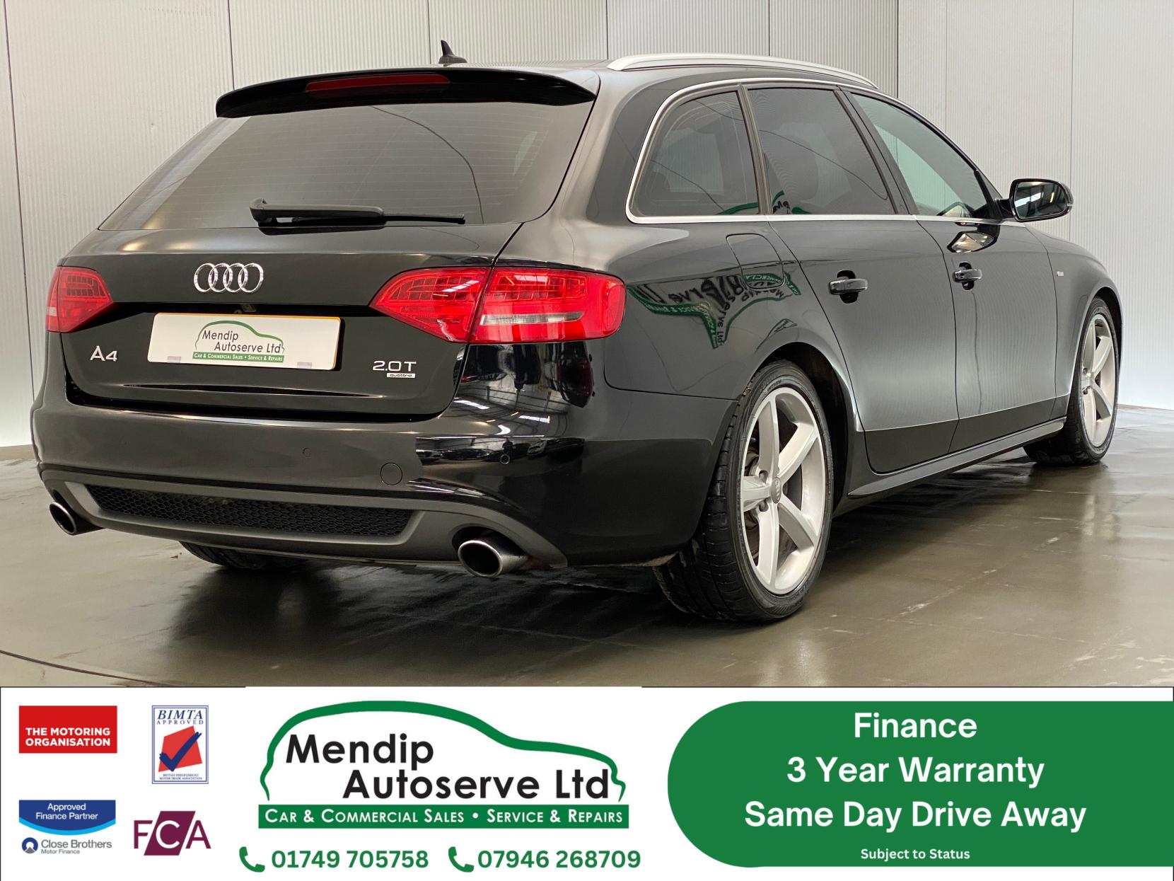 Audi A4 Avant 2.0 TFSI S line Estate 5dr Petrol S Tronic quattro Euro 5 (s/s) (211 ps)