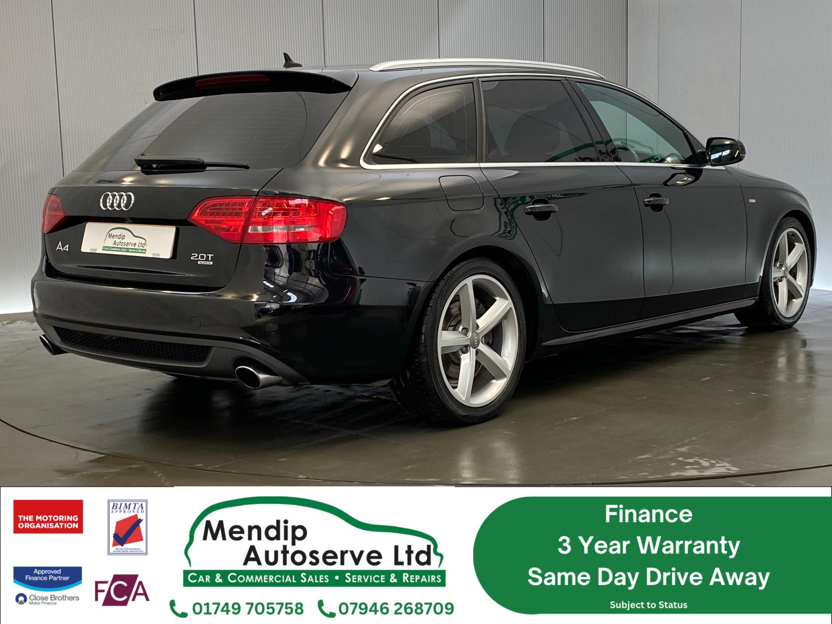 Audi A4 Avant 2.0 TFSI S line Estate 5dr Petrol S Tronic quattro Euro 5 (s/s) (211 ps)