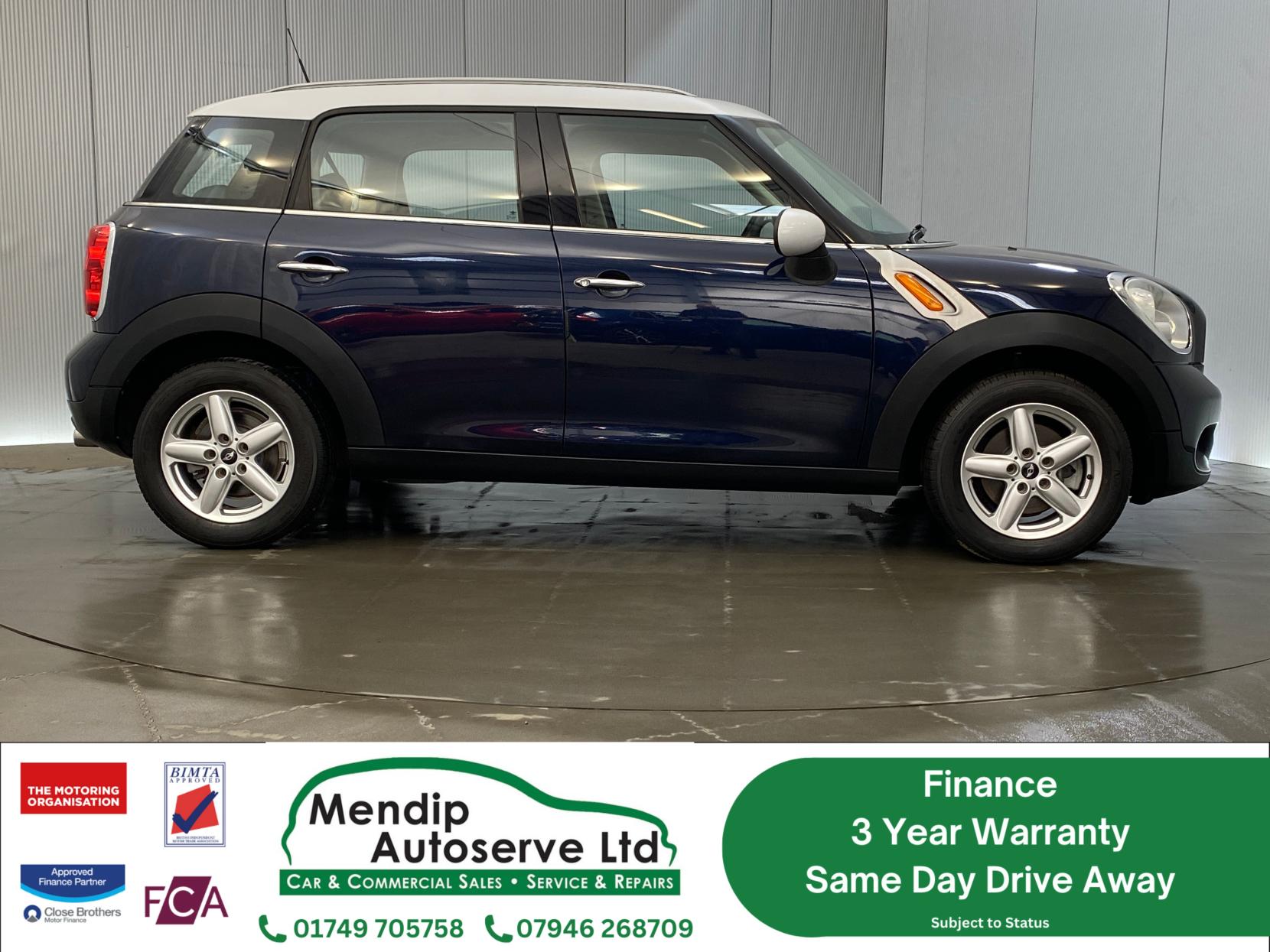 MINI Countryman 1.6 Cooper SUV 5dr Petrol Auto Euro 5 (122 ps)