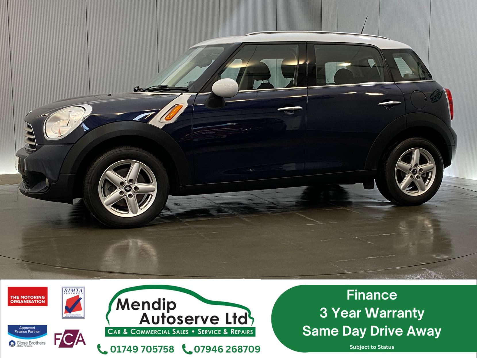 MINI Countryman 1.6 Cooper SUV 5dr Petrol Auto Euro 5 (122 ps)