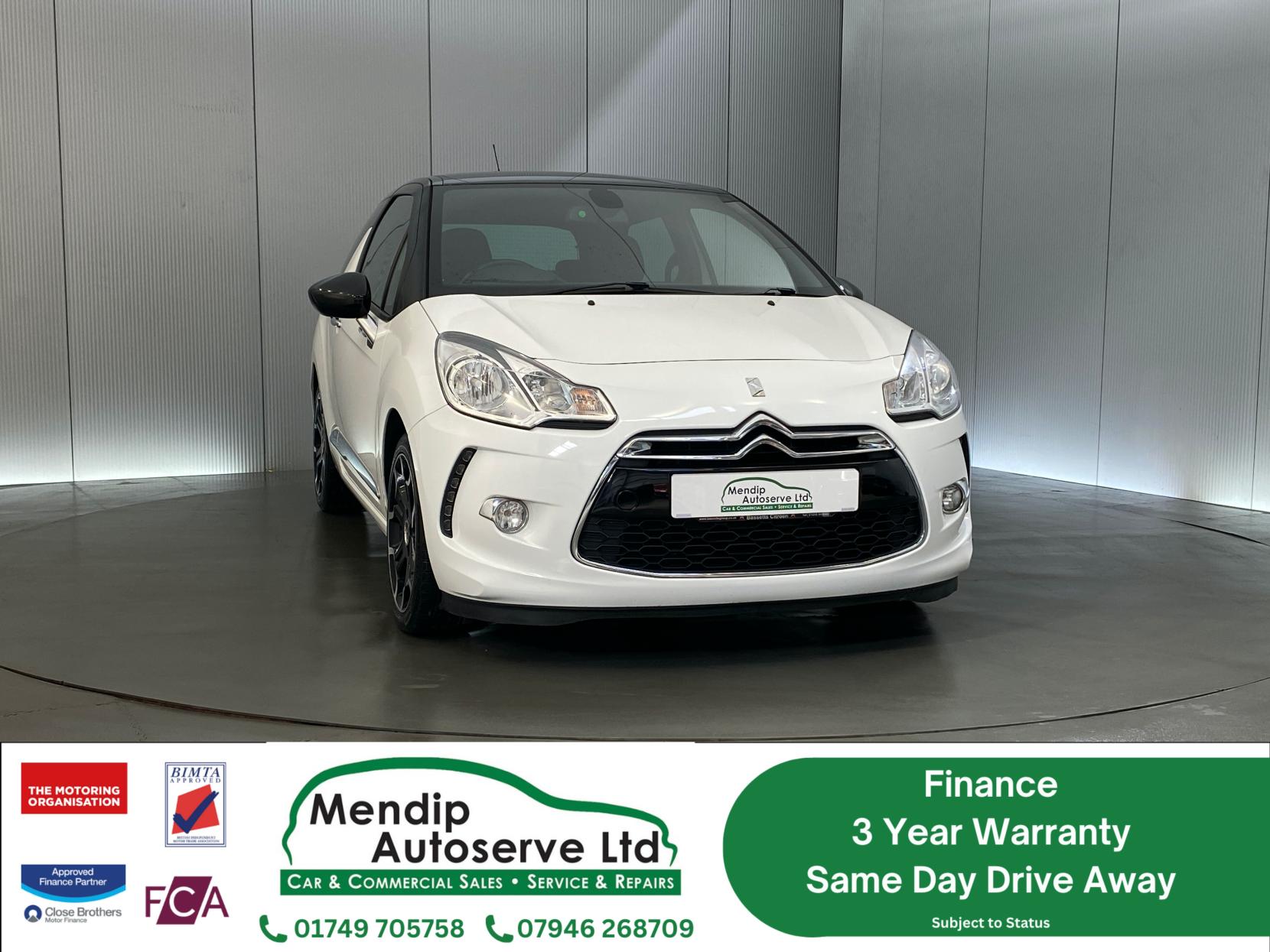 Citroen DS3 1.6 e-HDi DStyle Plus Hatchback 3dr Diesel Manual Euro 5 (s/s) (90 ps)