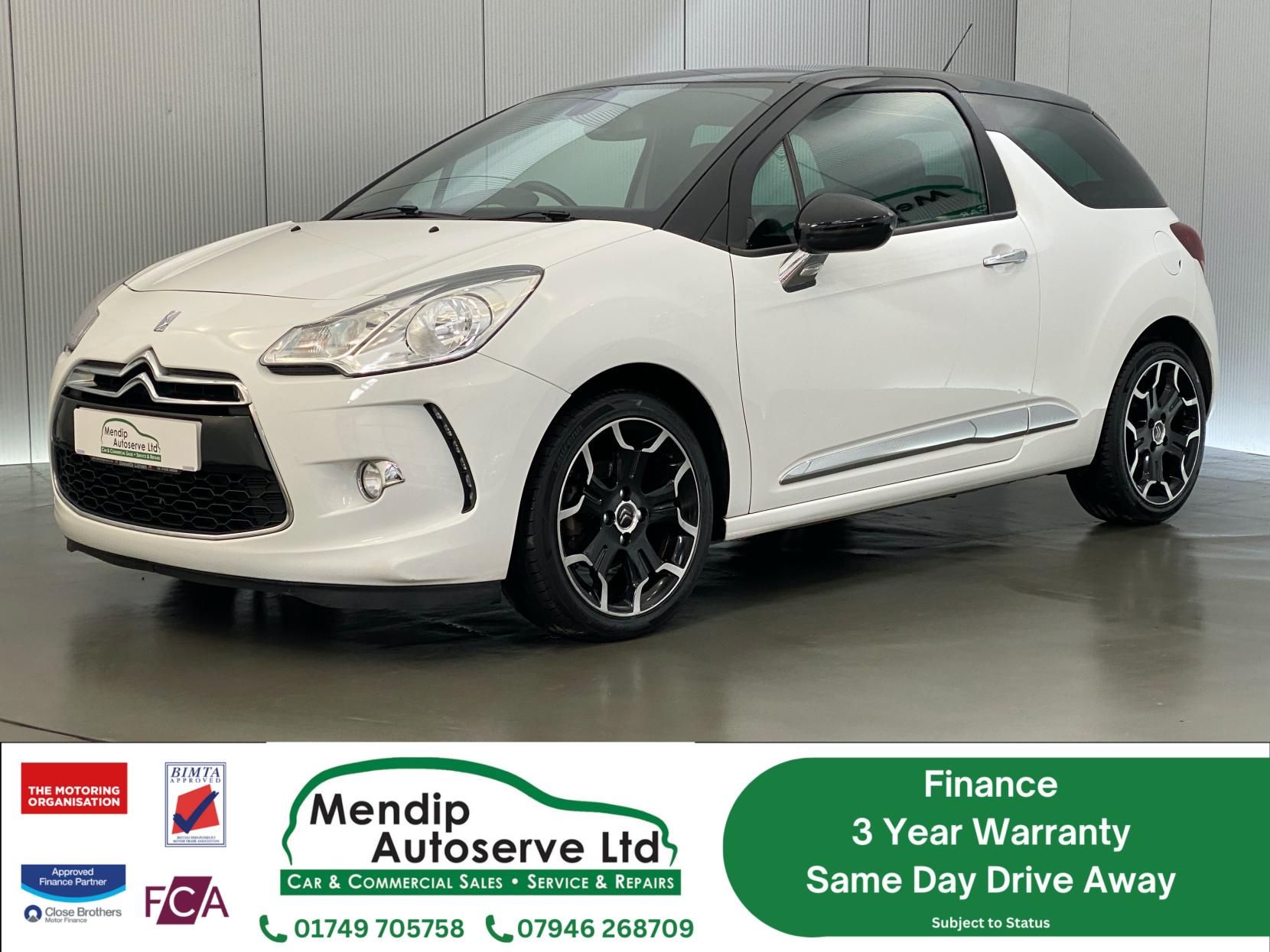 Citroen DS3 1.6 e-HDi DStyle Plus Hatchback 3dr Diesel Manual Euro 5 (s/s) (90 ps)