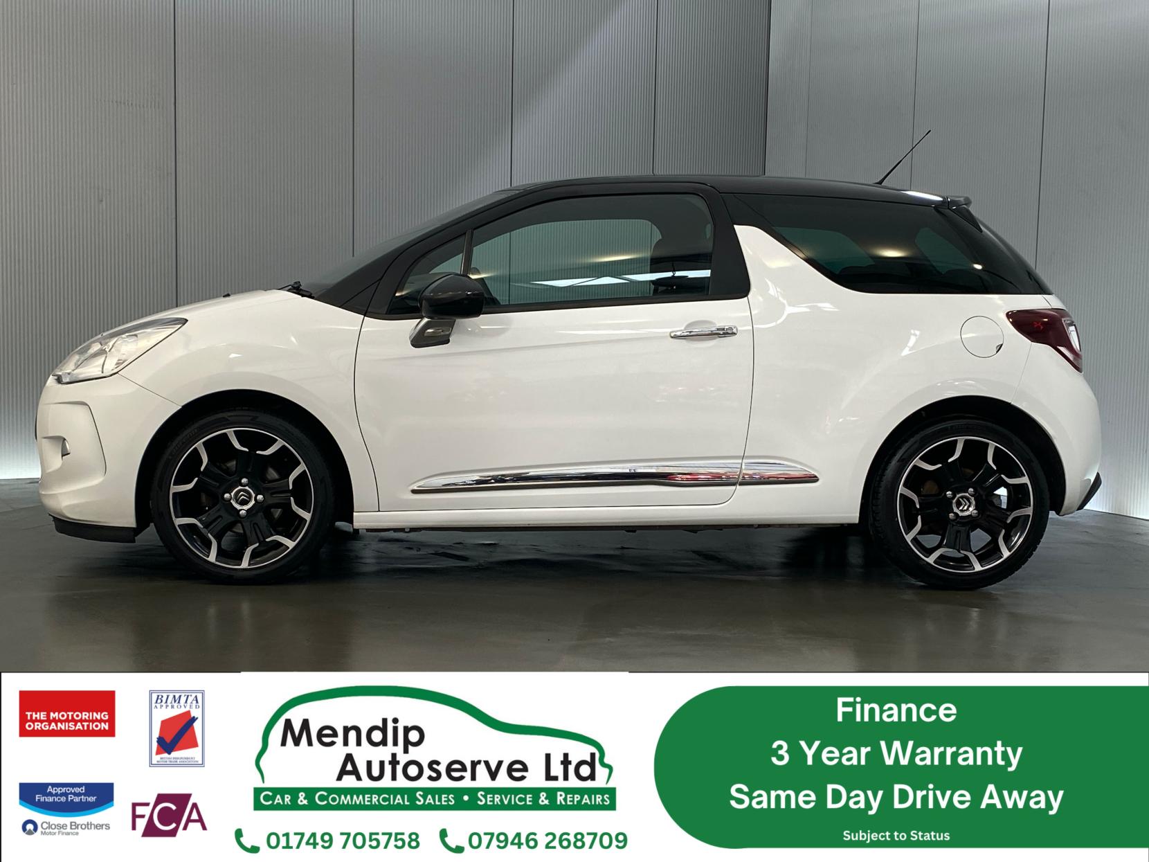 Citroen DS3 1.6 e-HDi DStyle Plus Hatchback 3dr Diesel Manual Euro 5 (s/s) (90 ps)