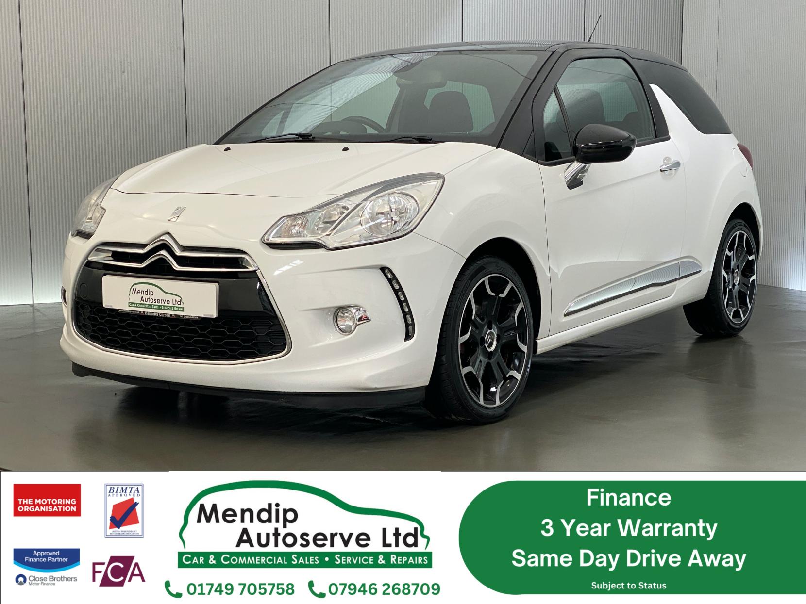 Citroen DS3 1.6 e-HDi DStyle Plus Hatchback 3dr Diesel Manual Euro 5 (s/s) (90 ps)