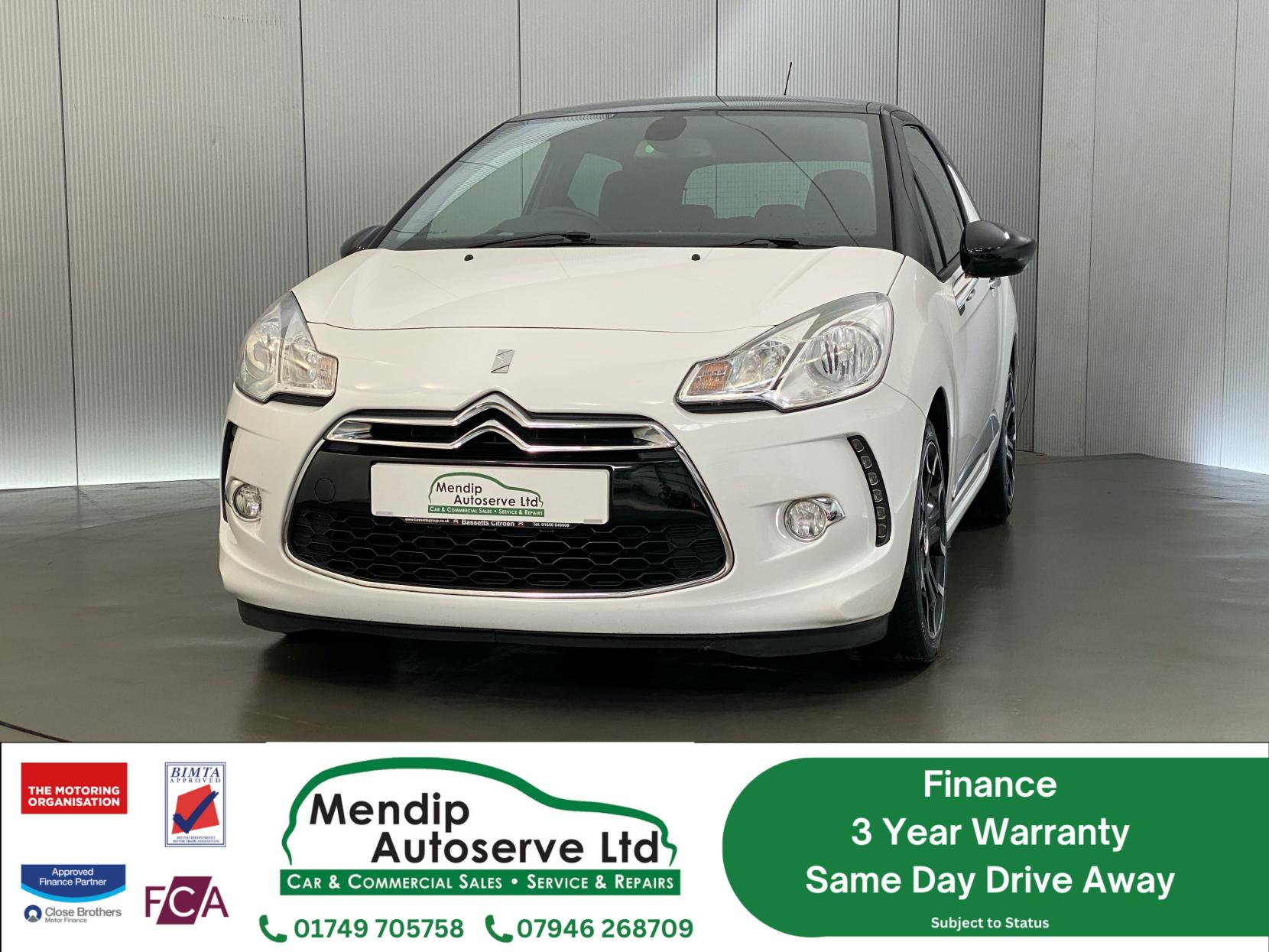 Citroen DS3 1.6 e-HDi DStyle Plus Hatchback 3dr Diesel Manual Euro 5 (s/s) (90 ps)