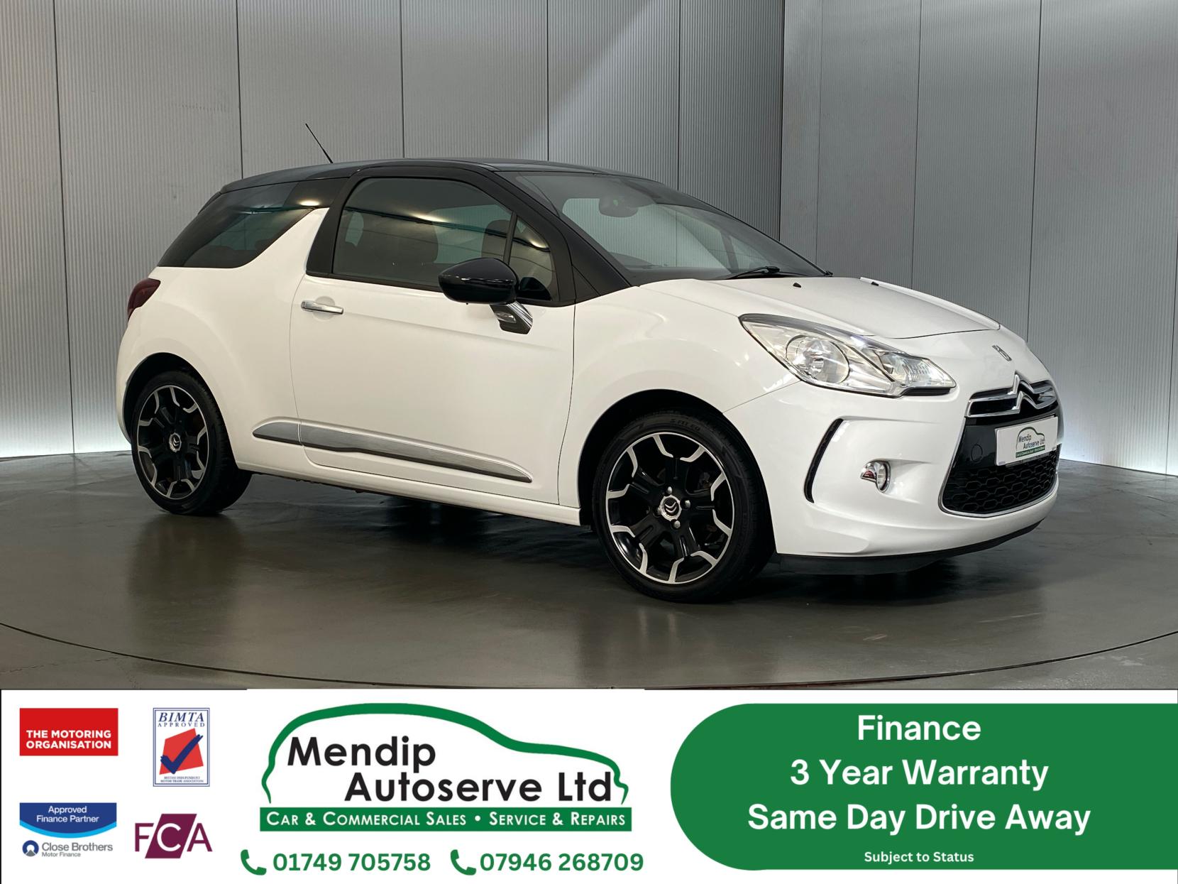 Citroen DS3 1.6 e-HDi DStyle Plus Hatchback 3dr Diesel Manual Euro 5 (s/s) (90 ps)