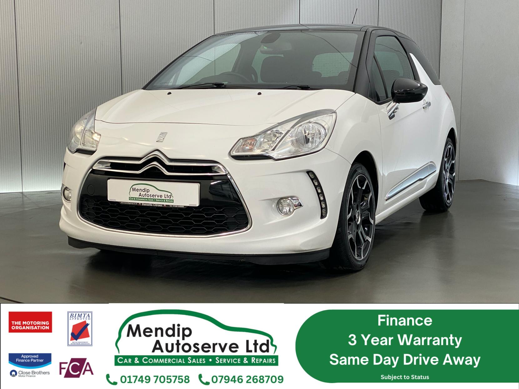 Citroen DS3 1.6 e-HDi DStyle Plus Hatchback 3dr Diesel Manual Euro 5 (s/s) (90 ps)