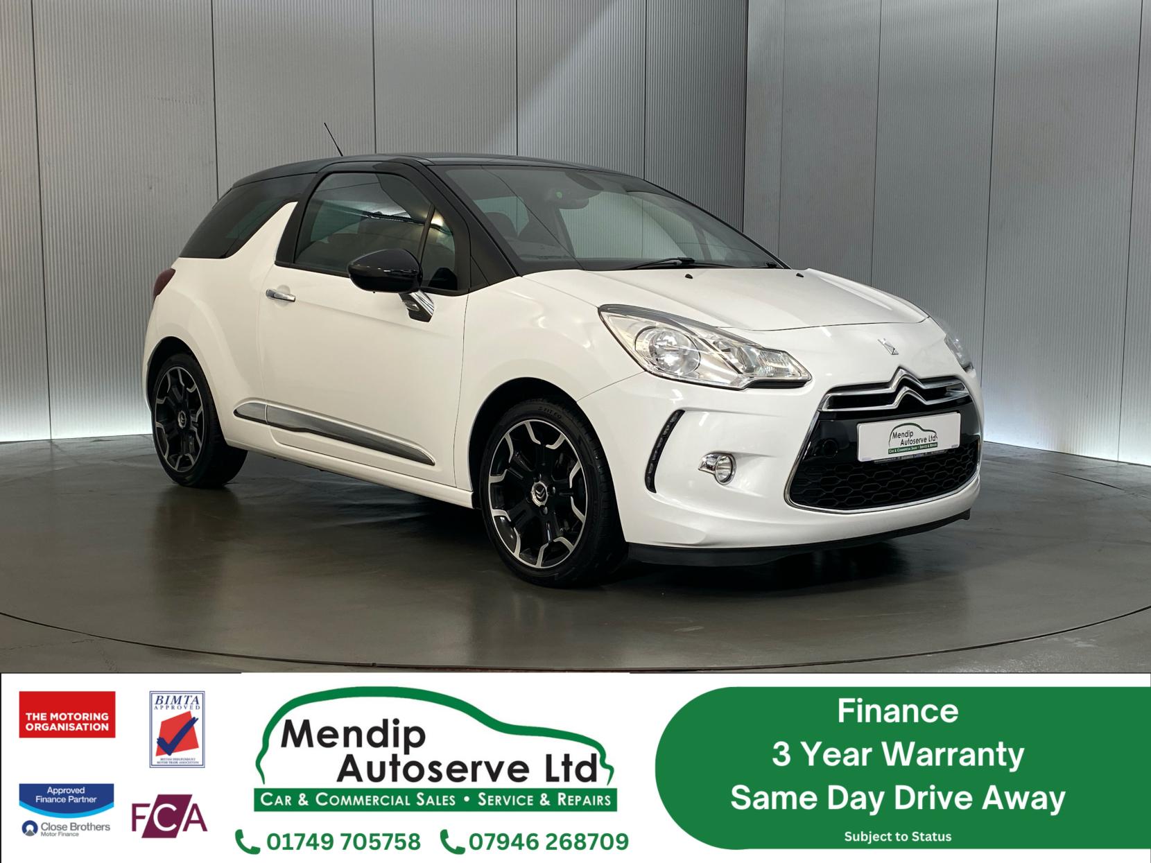 Citroen DS3 1.6 e-HDi DStyle Plus Hatchback 3dr Diesel Manual Euro 5 (s/s) (90 ps)