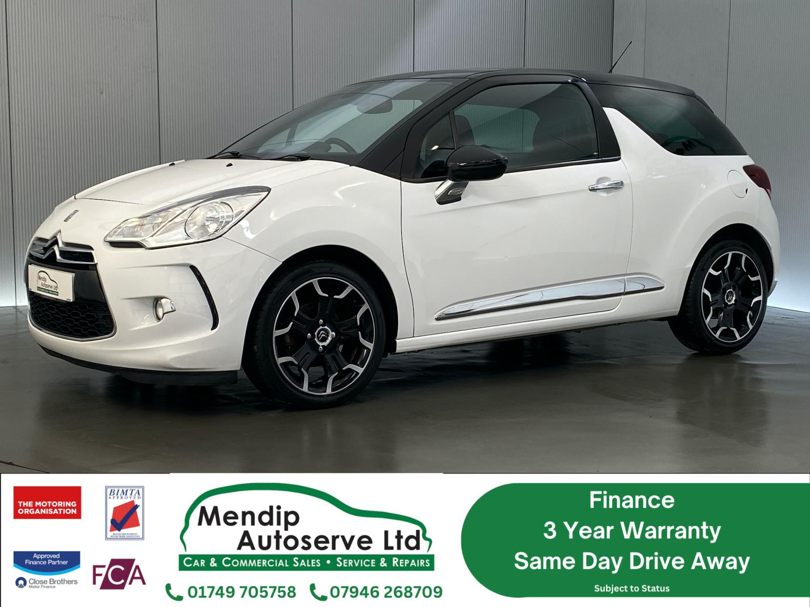 Citroen DS3 1.6 e-HDi DStyle Plus Hatchback 3dr Diesel Manual Euro 5 (s/s) (90 ps)
