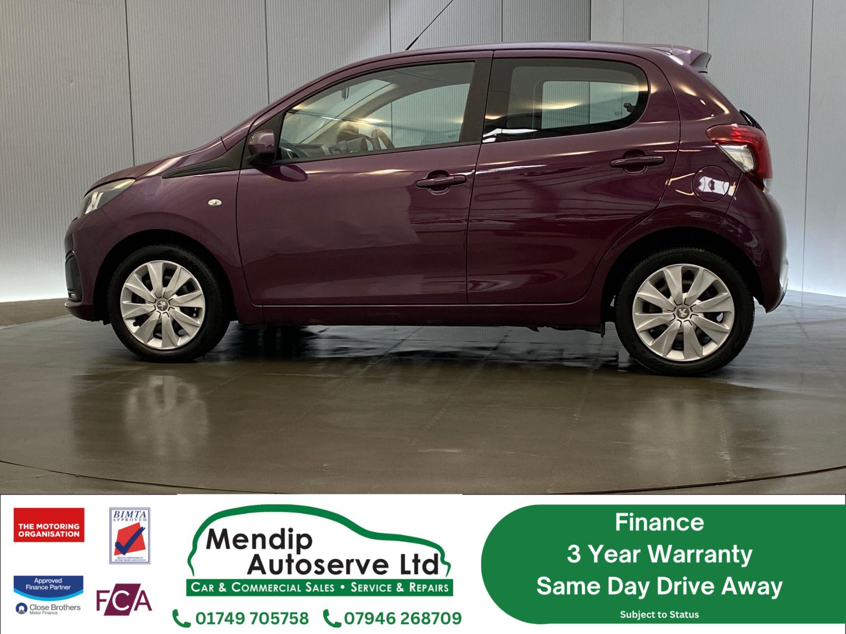 Peugeot 108 1.0 Active Hatchback 5dr Petrol Manual Euro 6 (68 ps)