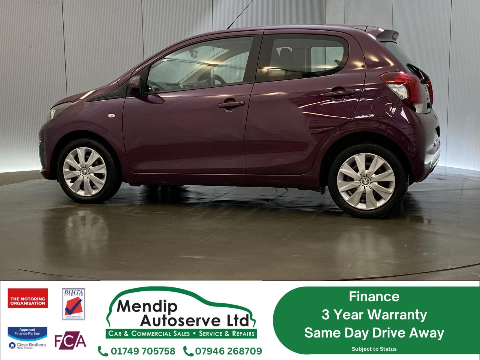 Peugeot 108 1.0 Active Hatchback 5dr Petrol Manual Euro 6 (68 ps)