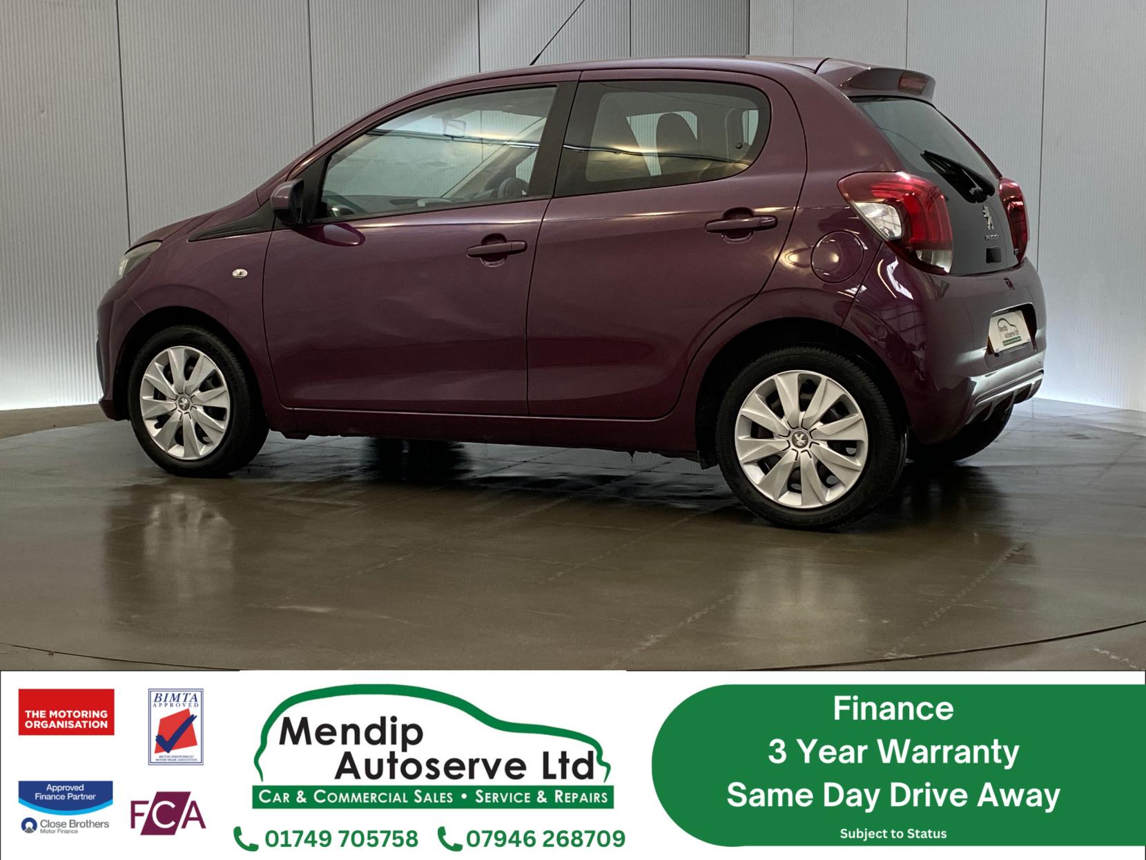 Peugeot 108 1.0 Active Hatchback 5dr Petrol Manual Euro 6 (68 ps)