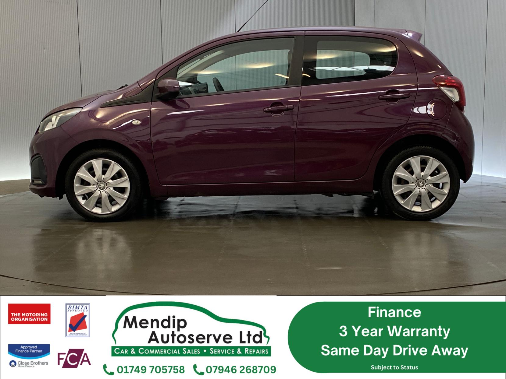 Peugeot 108 1.0 Active Hatchback 5dr Petrol Manual Euro 6 (68 ps)