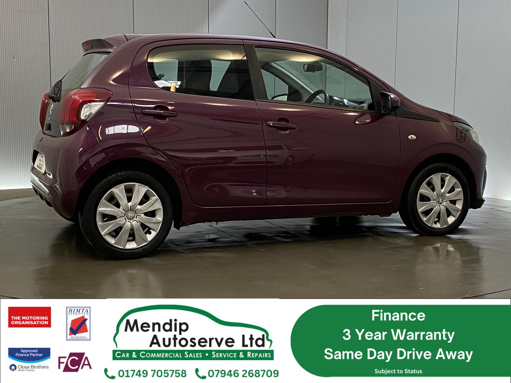 Peugeot 108 1.0 Active Hatchback 5dr Petrol Manual Euro 6 (68 ps)