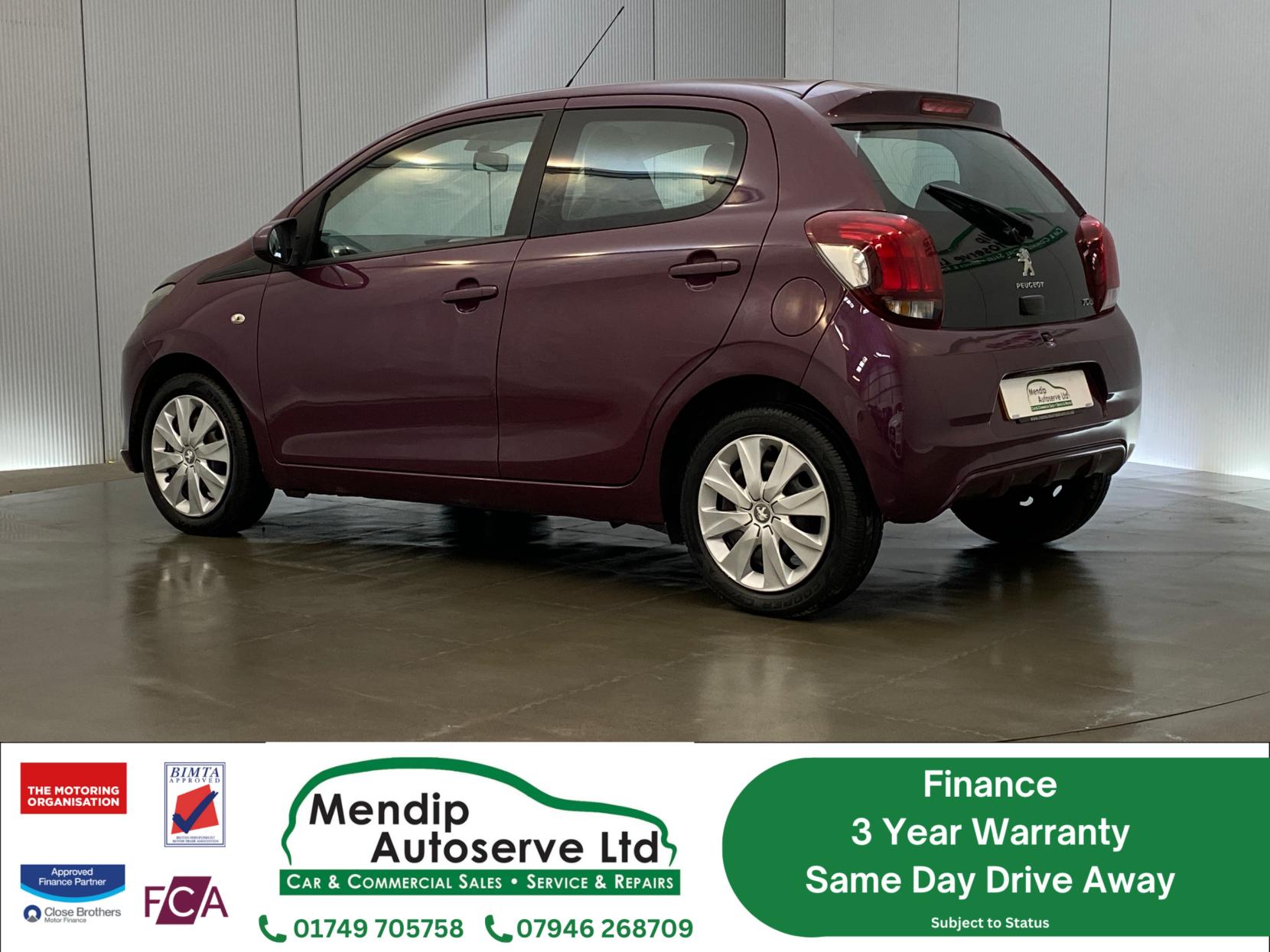 Peugeot 108 1.0 Active Hatchback 5dr Petrol Manual Euro 6 (68 ps)