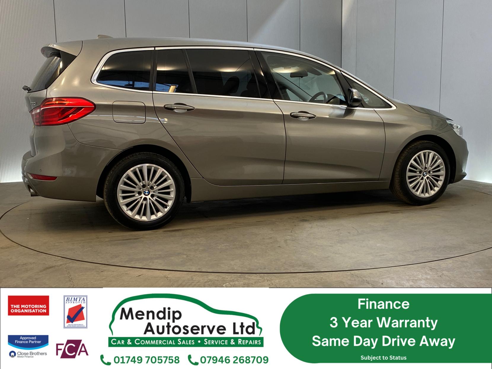 BMW 2 Series Gran Tourer 2.0 220i Luxury MPV 5dr Petrol Auto Euro 6 (s/s) (192 ps)