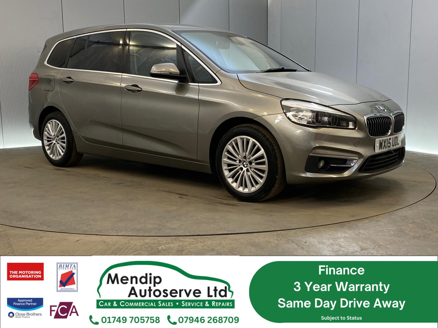 BMW 2 Series Gran Tourer 2.0 220i Luxury MPV 5dr Petrol Auto Euro 6 (s/s) (192 ps)