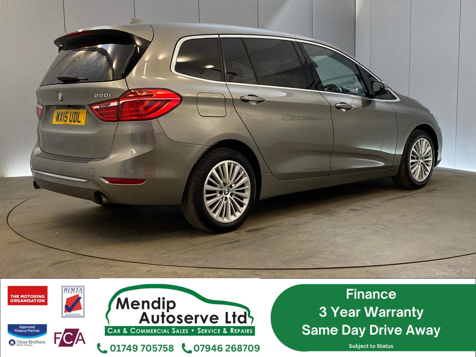 BMW 2 Series Gran Tourer 2.0 220i Luxury MPV 5dr Petrol Auto Euro 6 (s/s) (192 ps)