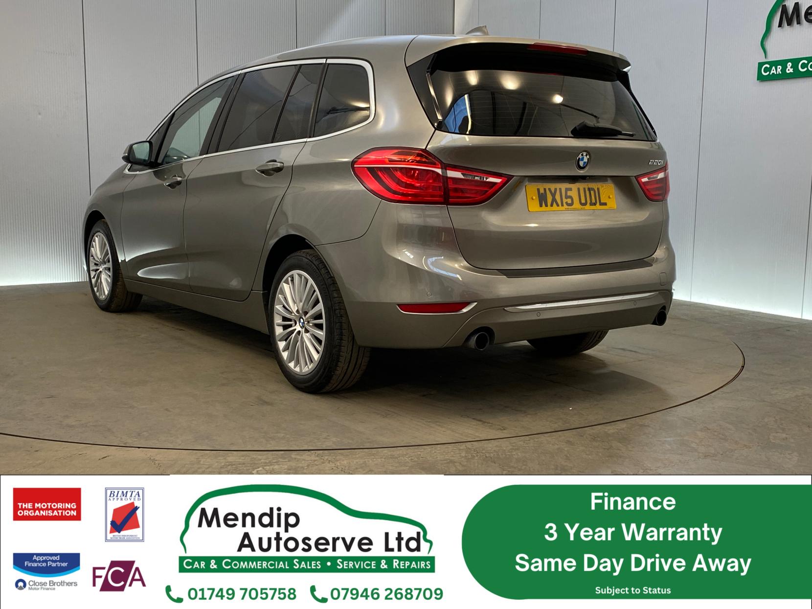 BMW 2 Series Gran Tourer 2.0 220i Luxury MPV 5dr Petrol Auto Euro 6 (s/s) (192 ps)