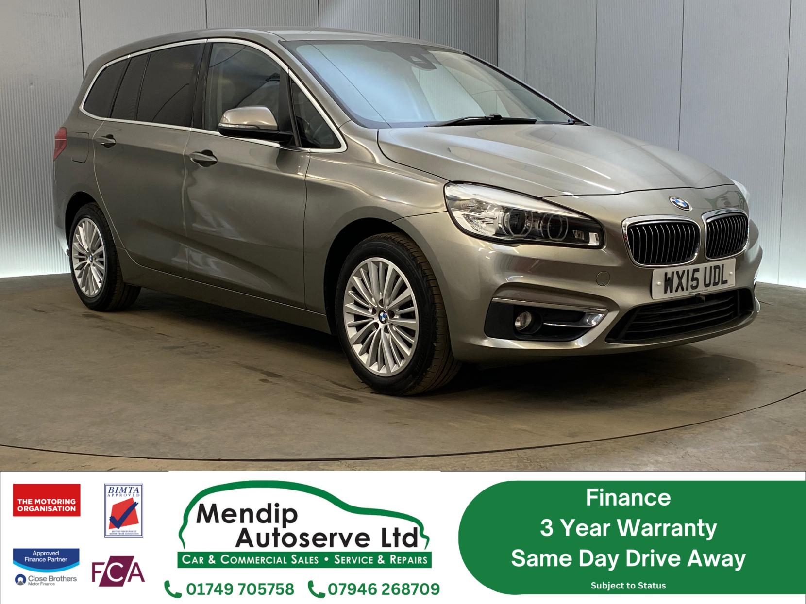 BMW 2 Series Gran Tourer 2.0 220i Luxury MPV 5dr Petrol Auto Euro 6 (s/s) (192 ps)