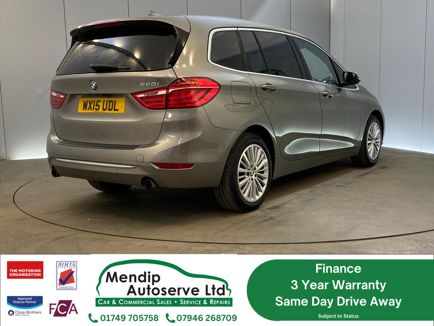 BMW 2 Series Gran Tourer 2.0 220i Luxury MPV 5dr Petrol Auto Euro 6 (s/s) (192 ps)